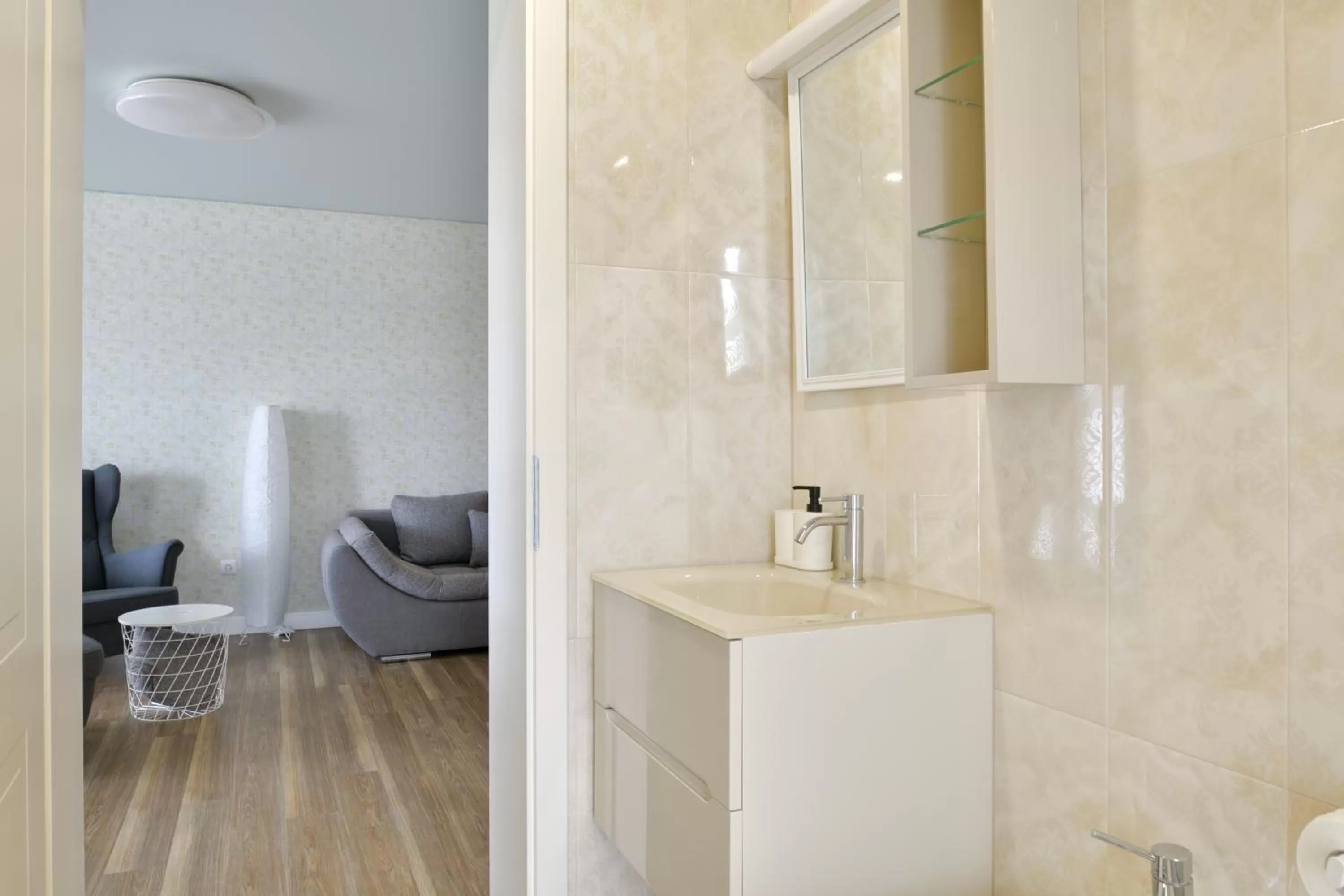 Bathroom in TI Hotel