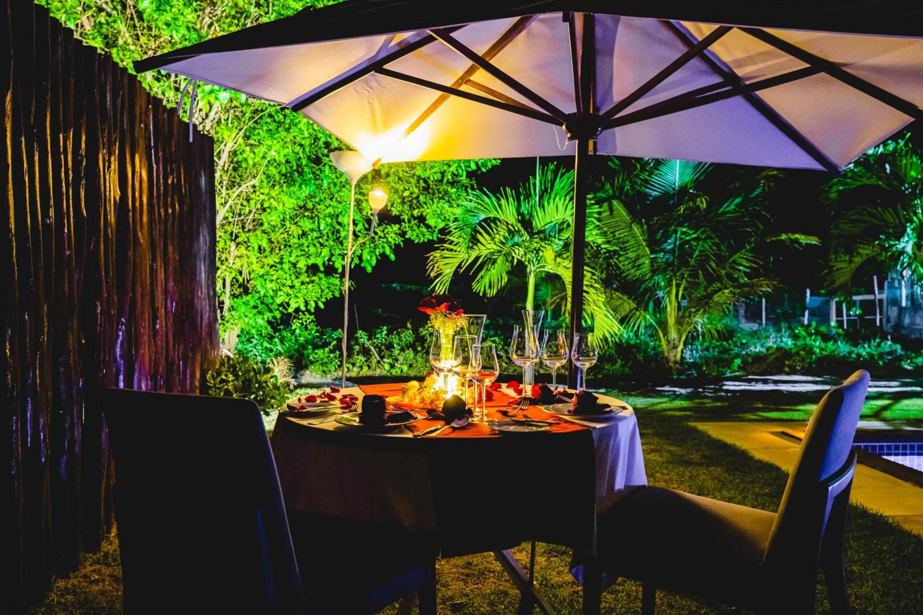 Night in Pousada Rangai