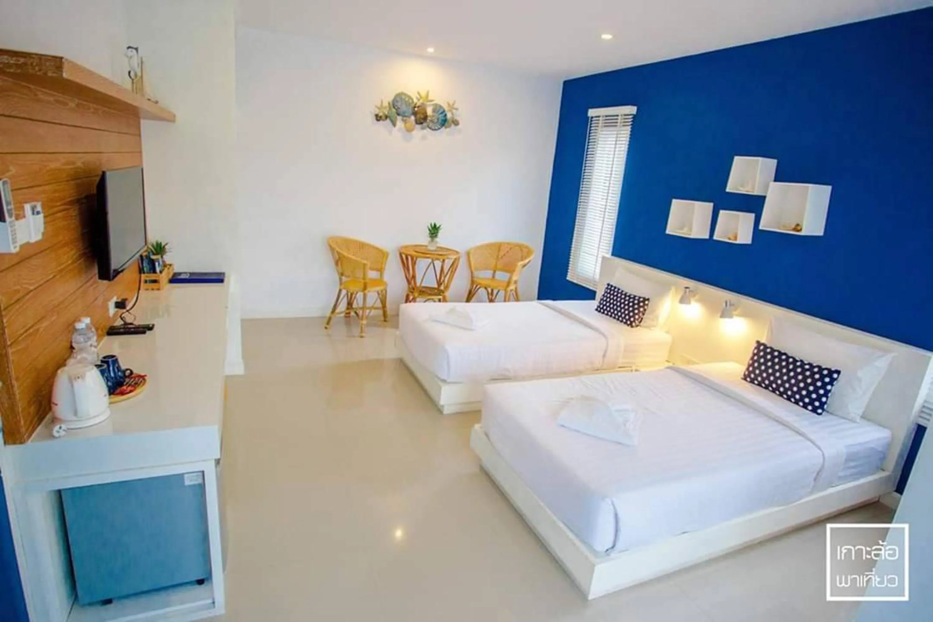 Bed in Chill House at Naiyang