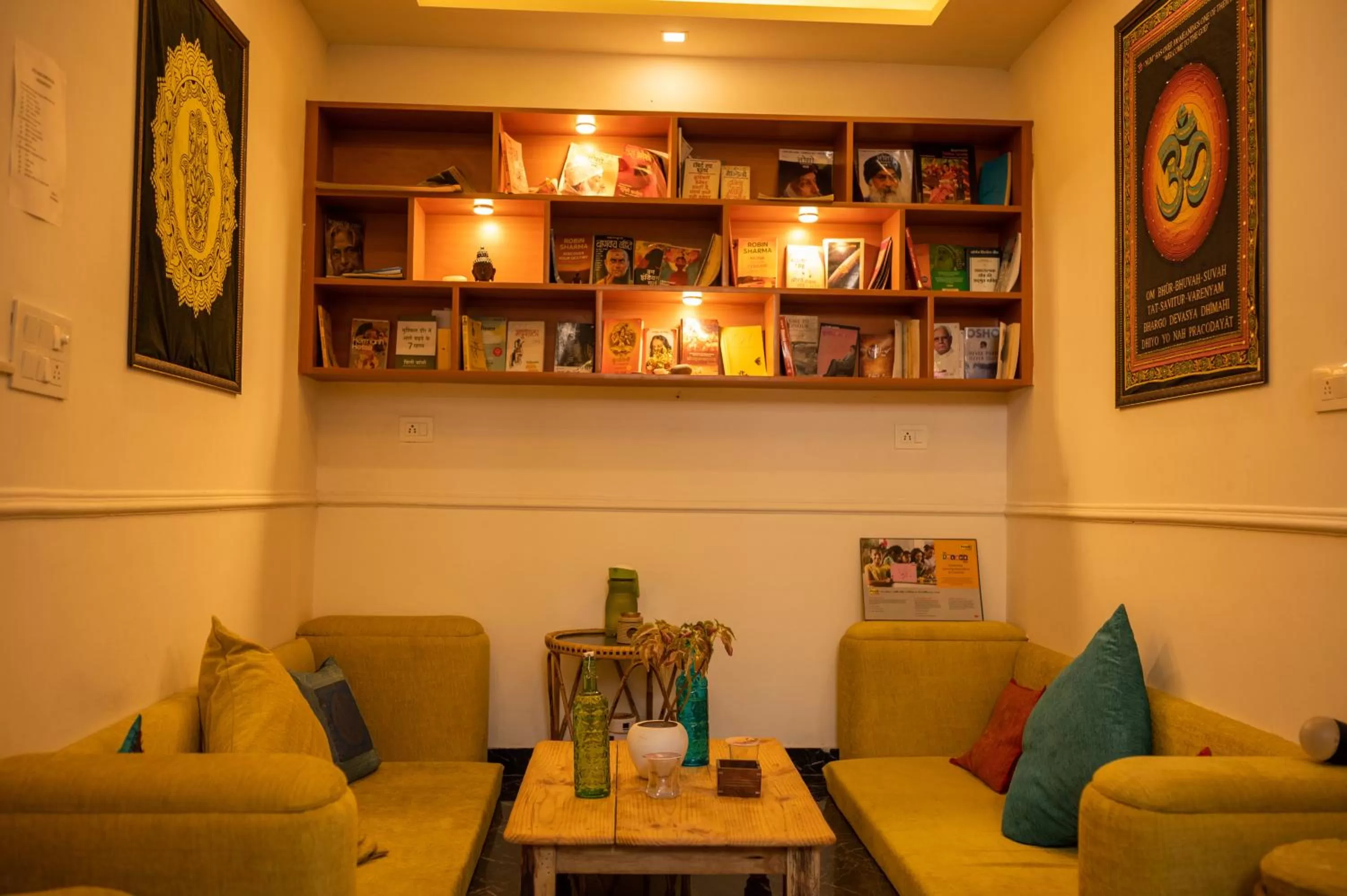 Living room in Hotel The Moksham