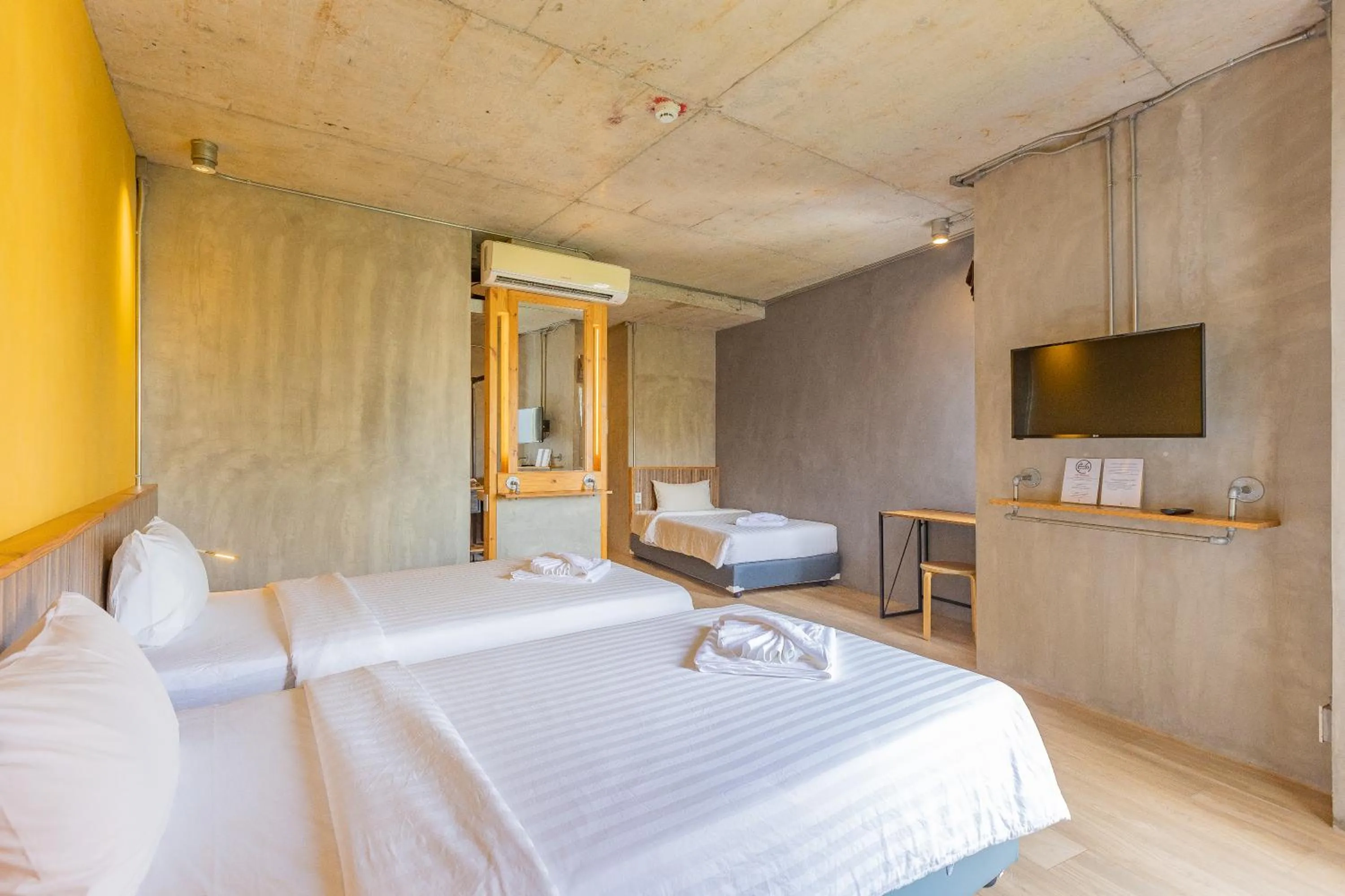 Bed in EcoLoft Hotel - SHA Plus