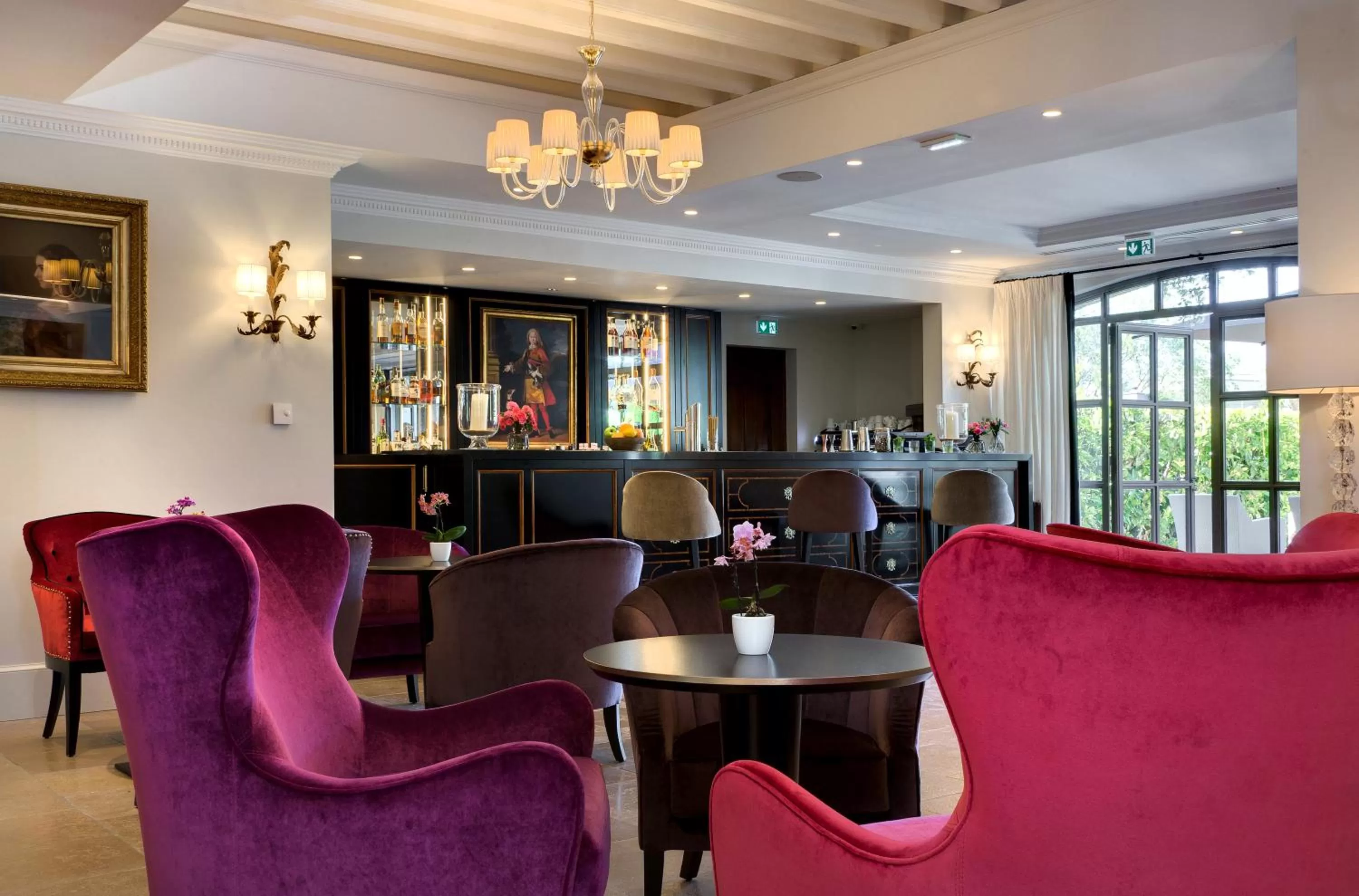 Lounge or bar in Domaine du Mas De Pierre