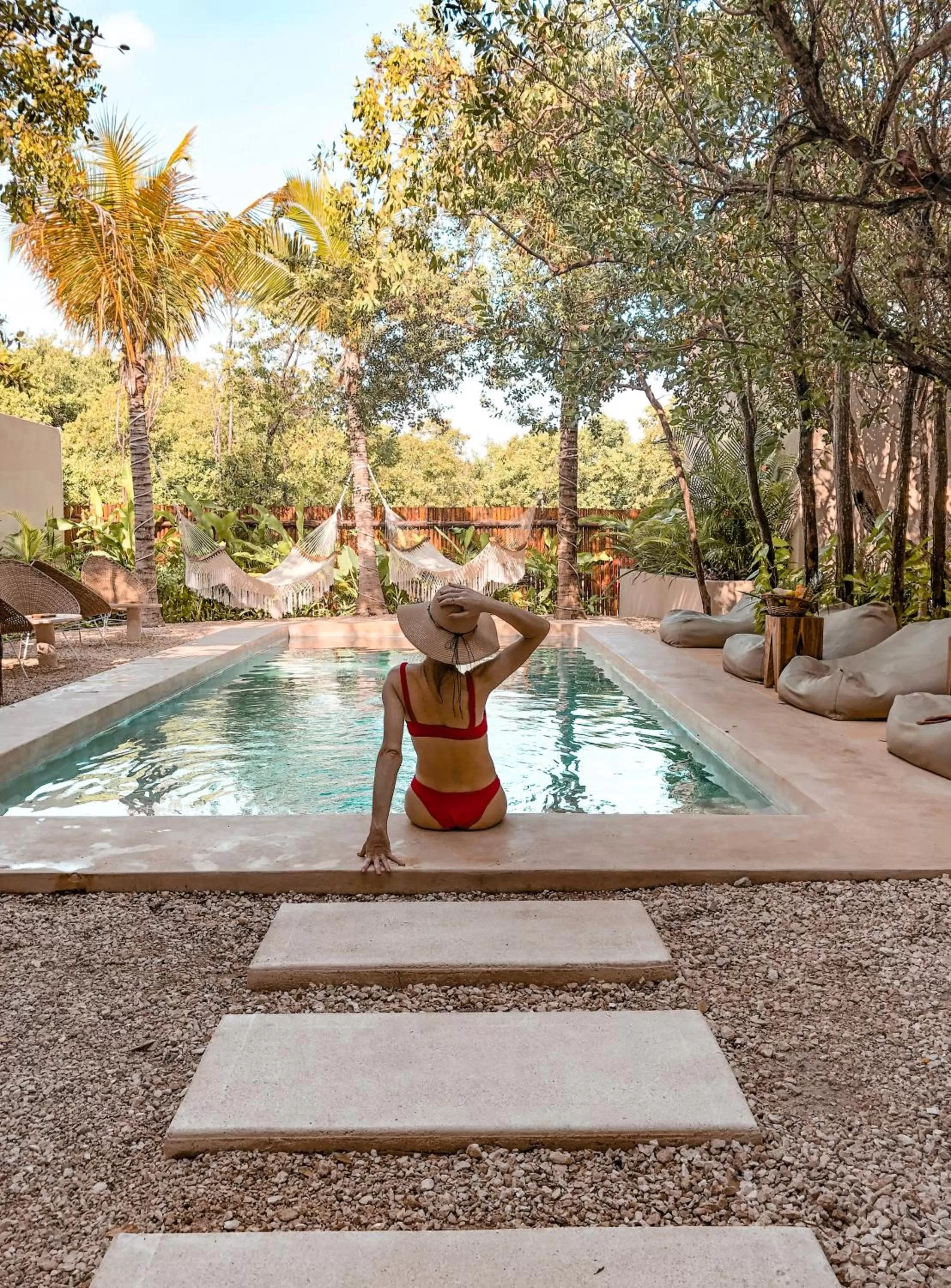 Swimming pool in Mereva Tulum