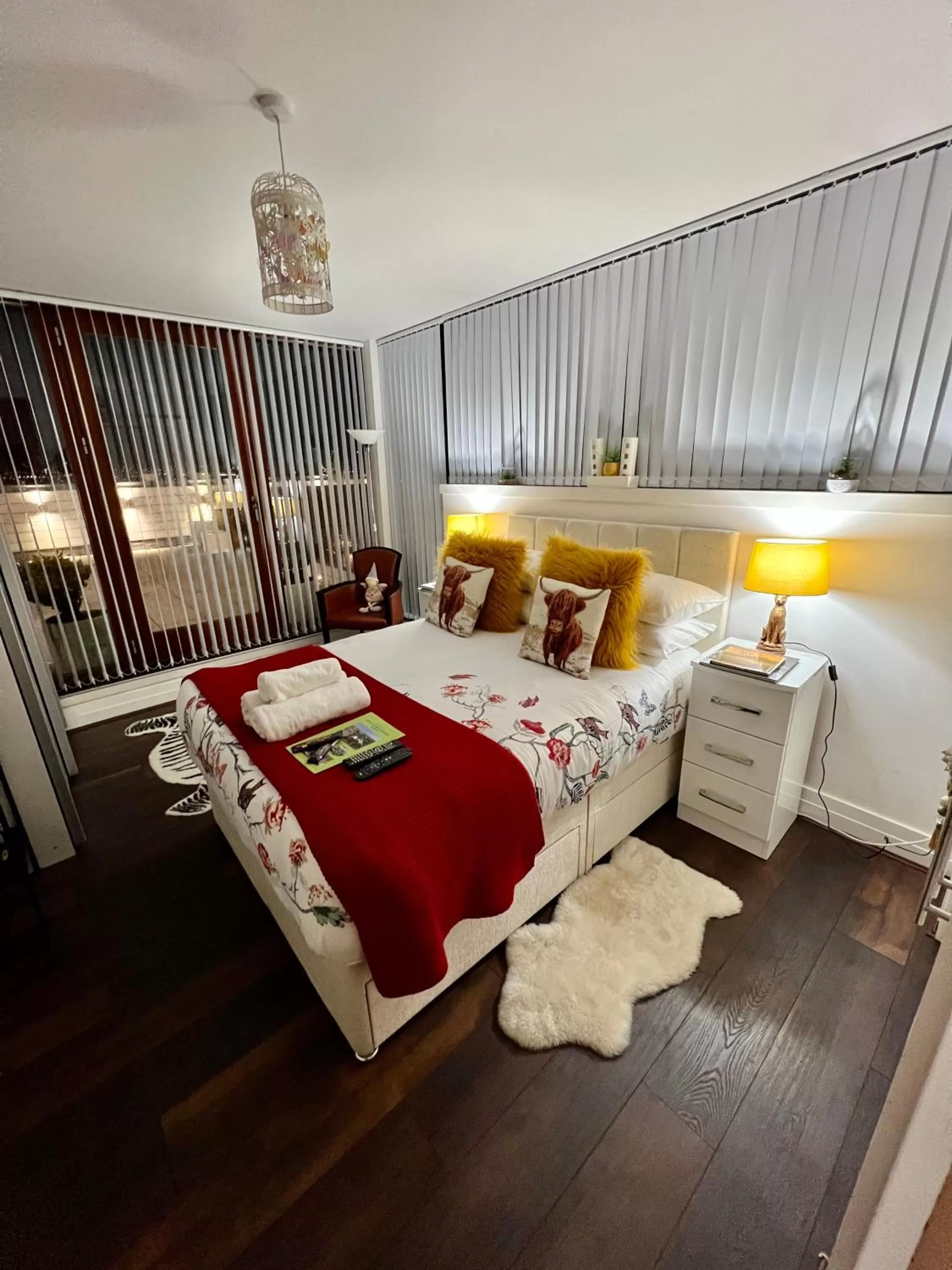 Bed in James Clow Bed & Breakfast