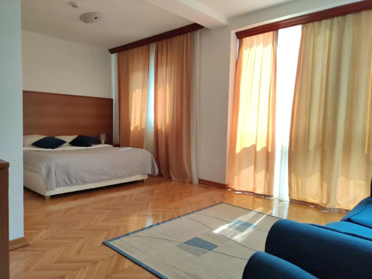 Bed in Hotel Ambasador