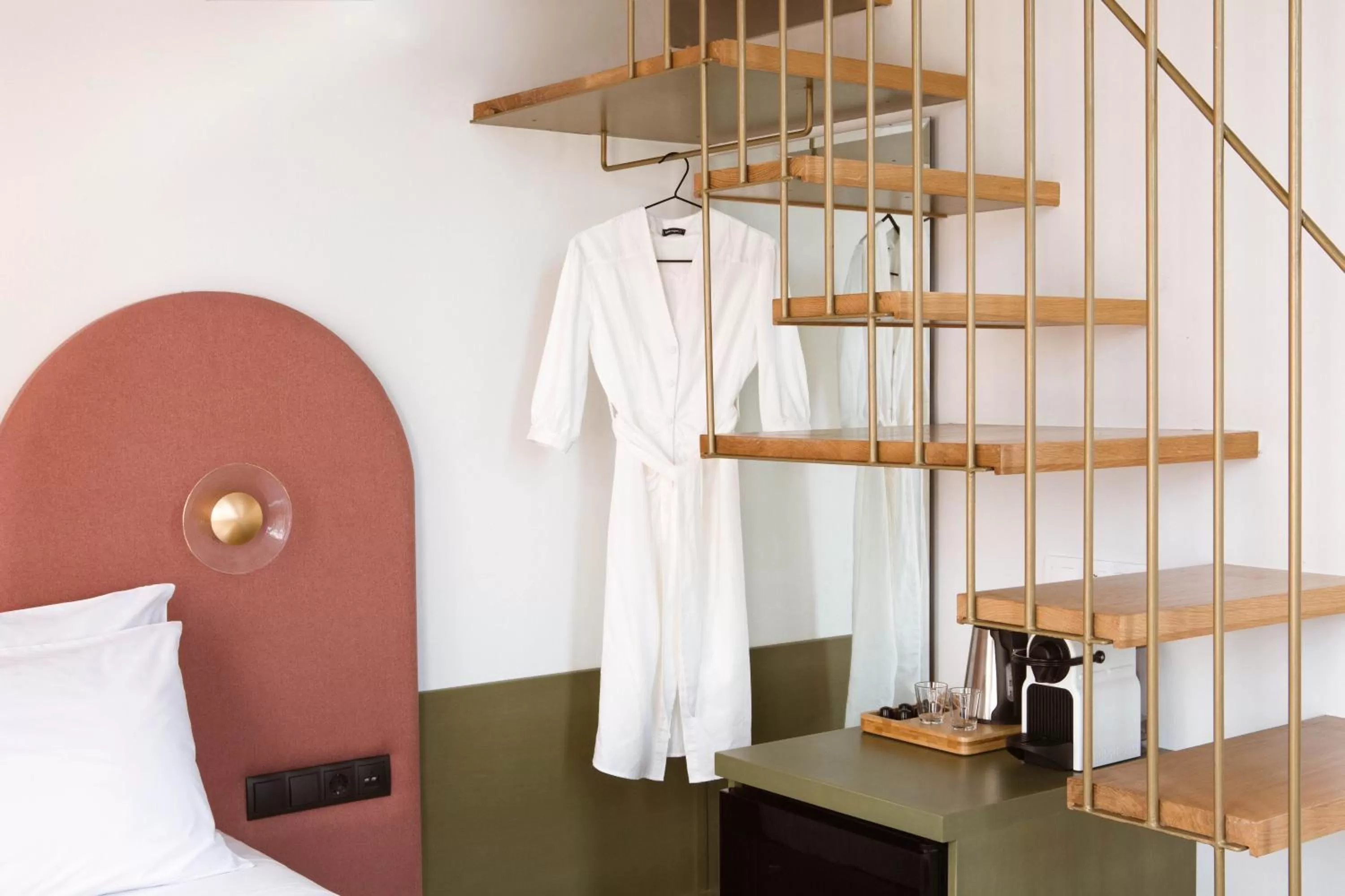 Bed in Neratze Hammam Suites