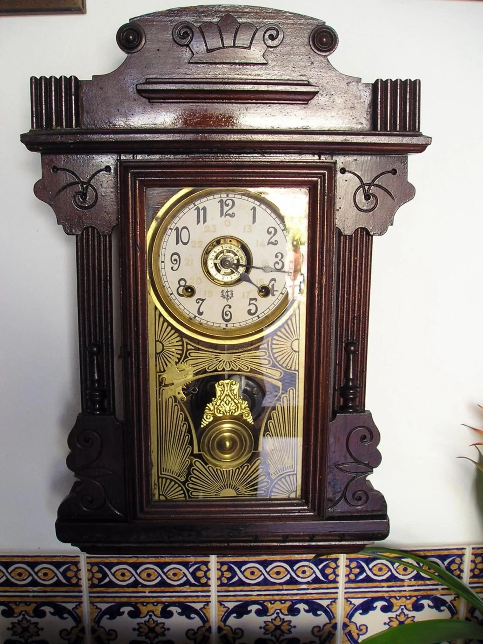 Decorative detail in Solar de Mos