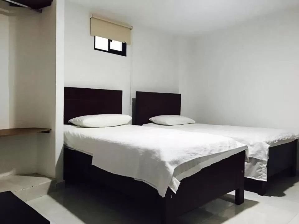 Bedroom, Bed in Hotel Mirador de Santa Bárbara