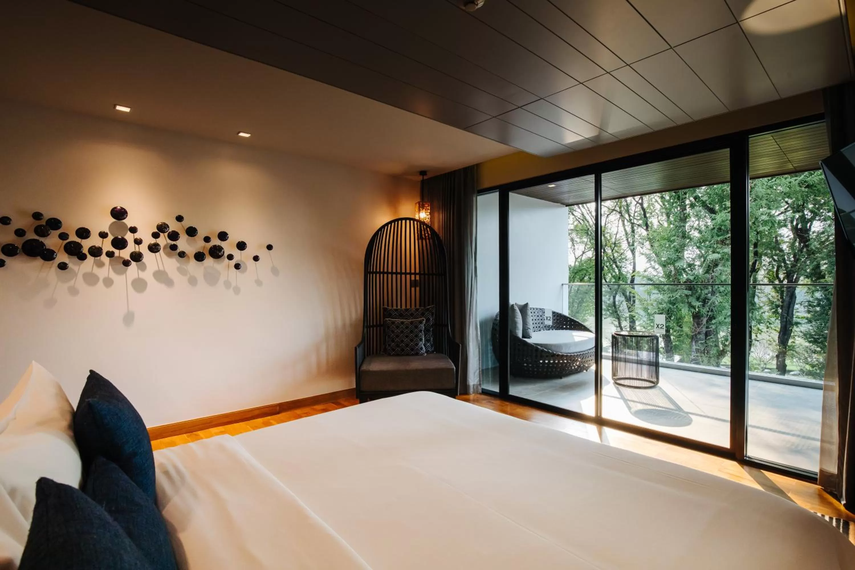 Bedroom, Bed in Cross Chiang Mai Riverside