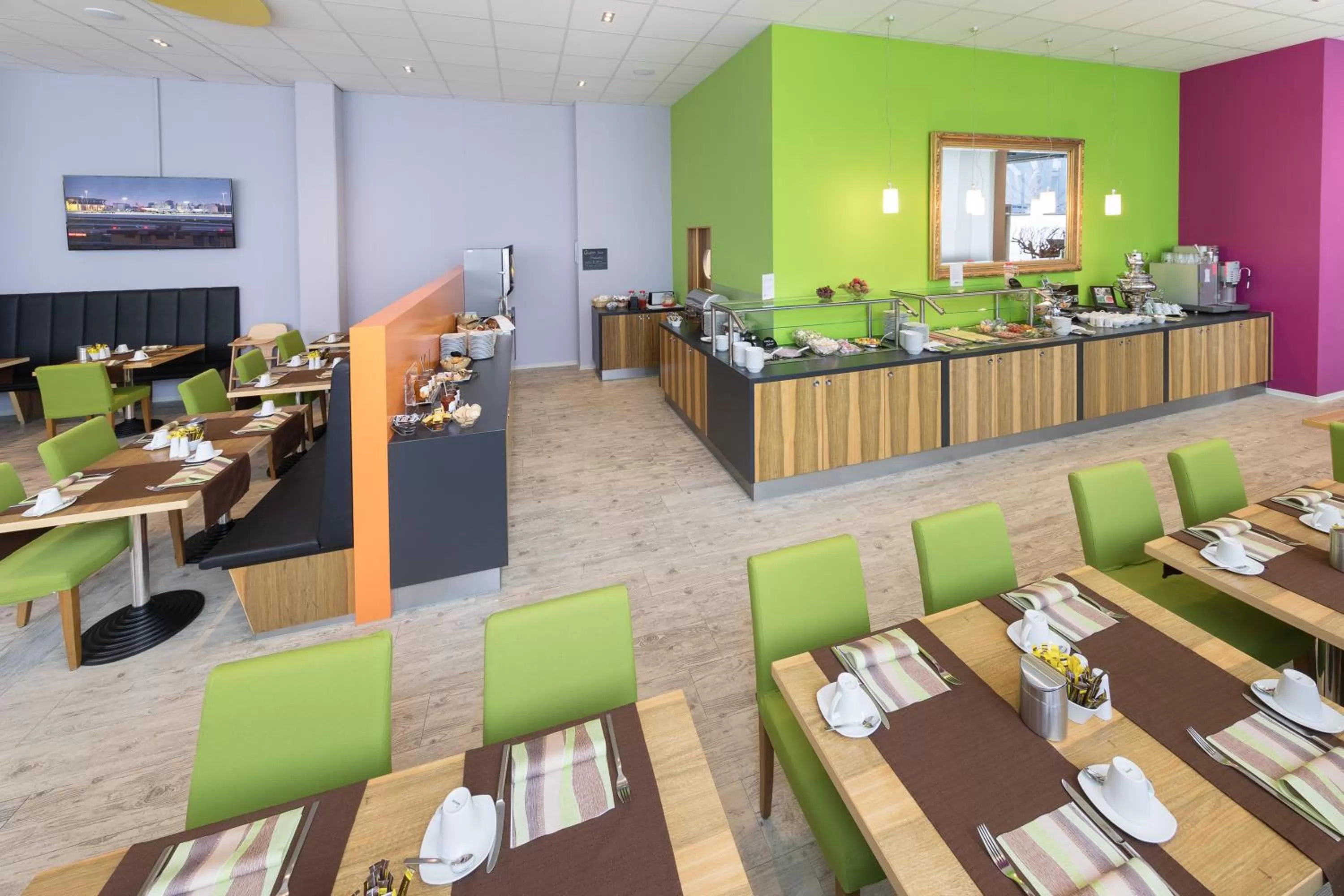 Buffet breakfast in AMH Airport-Messe-Hotel Stuttgart