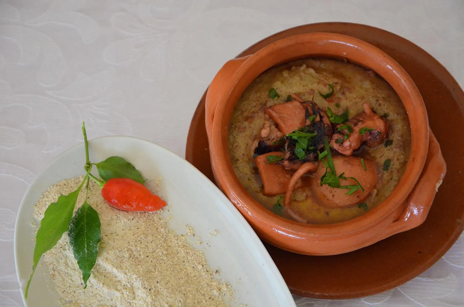 Food and drinks in Hotel Calanca