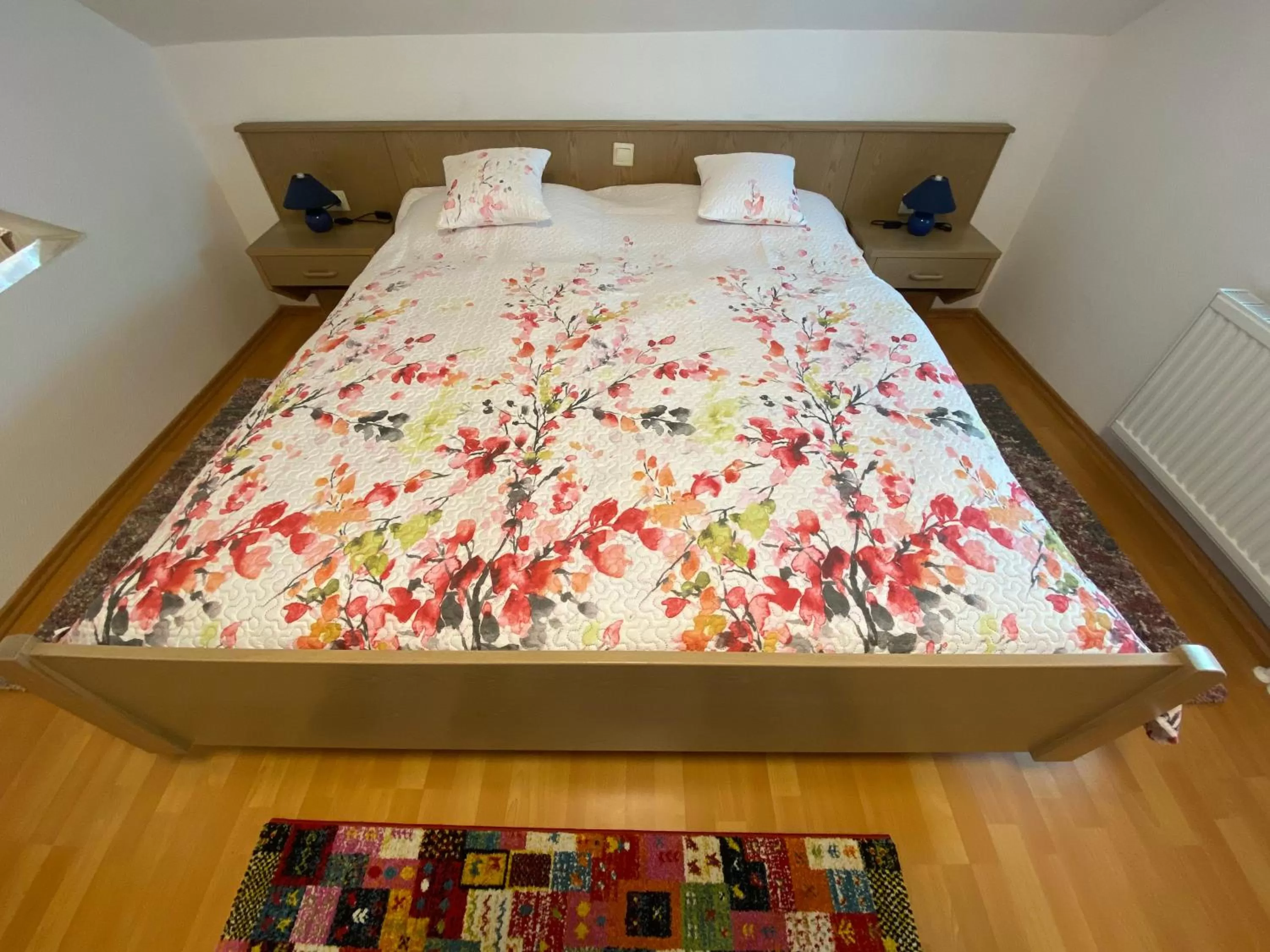 Bed in Hotel Bielatal