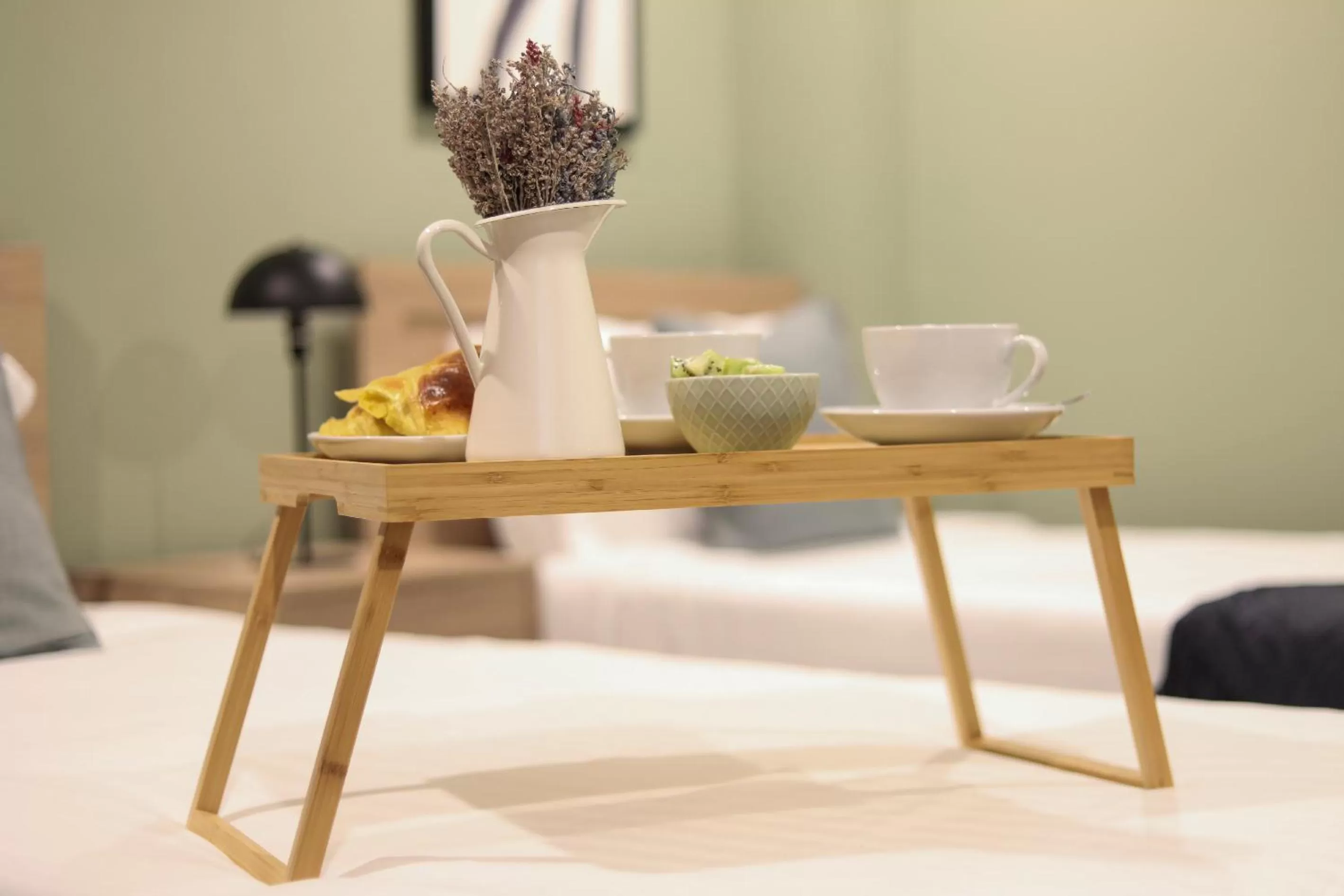 Bed in Loios Studios and Apartments