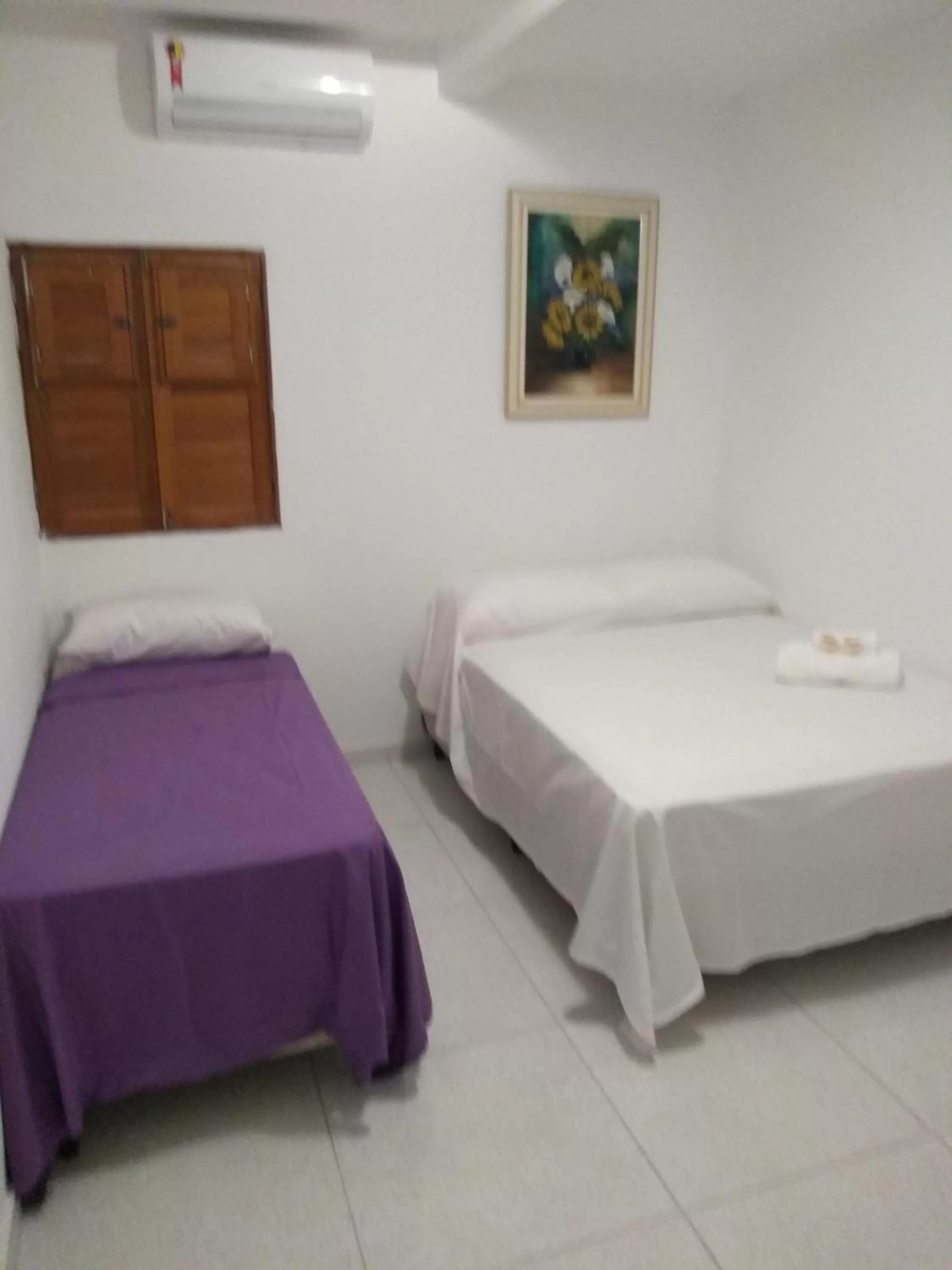 Bed in Pousada Praia Bela Maceió