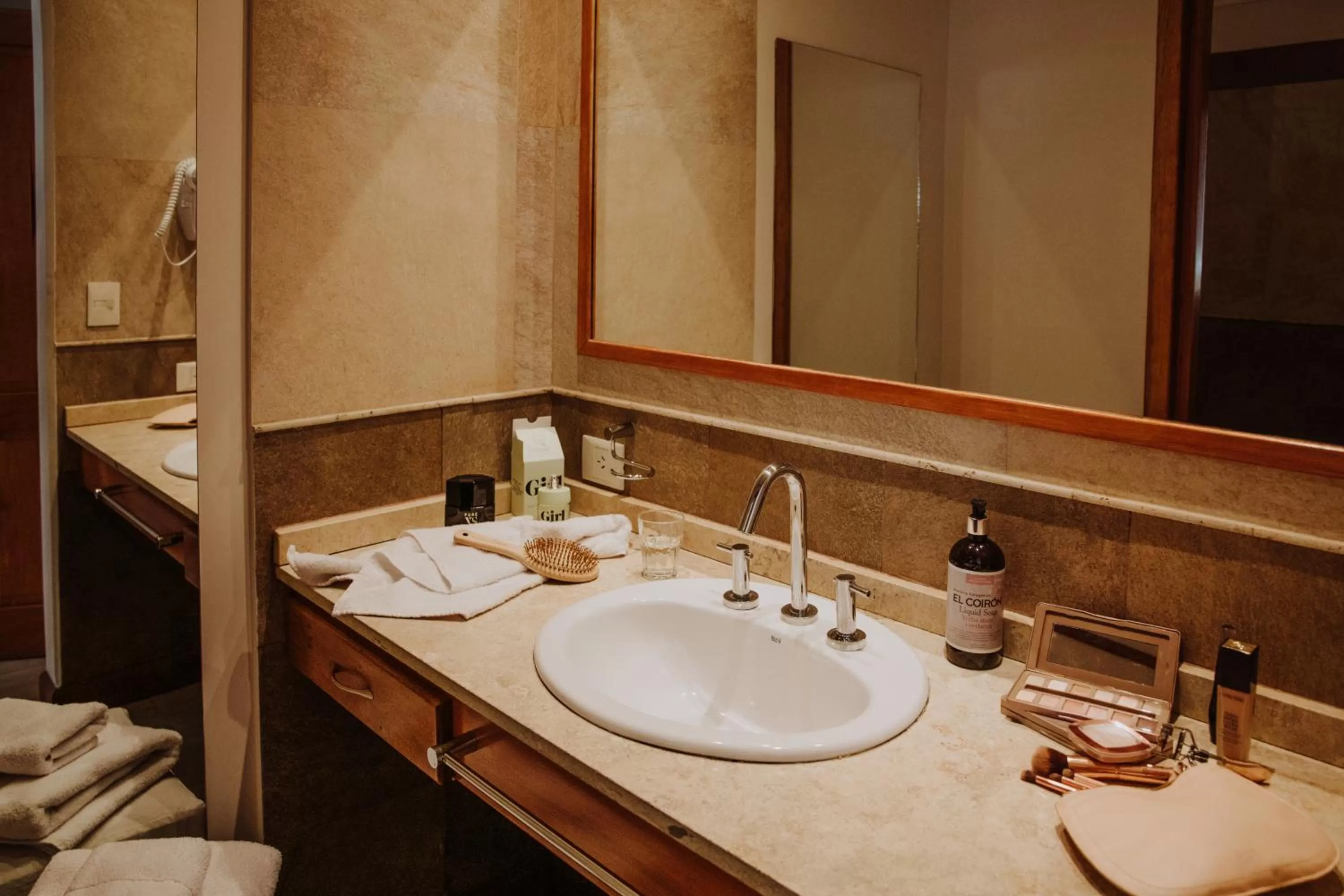 Bathroom in Hostería El Coirón