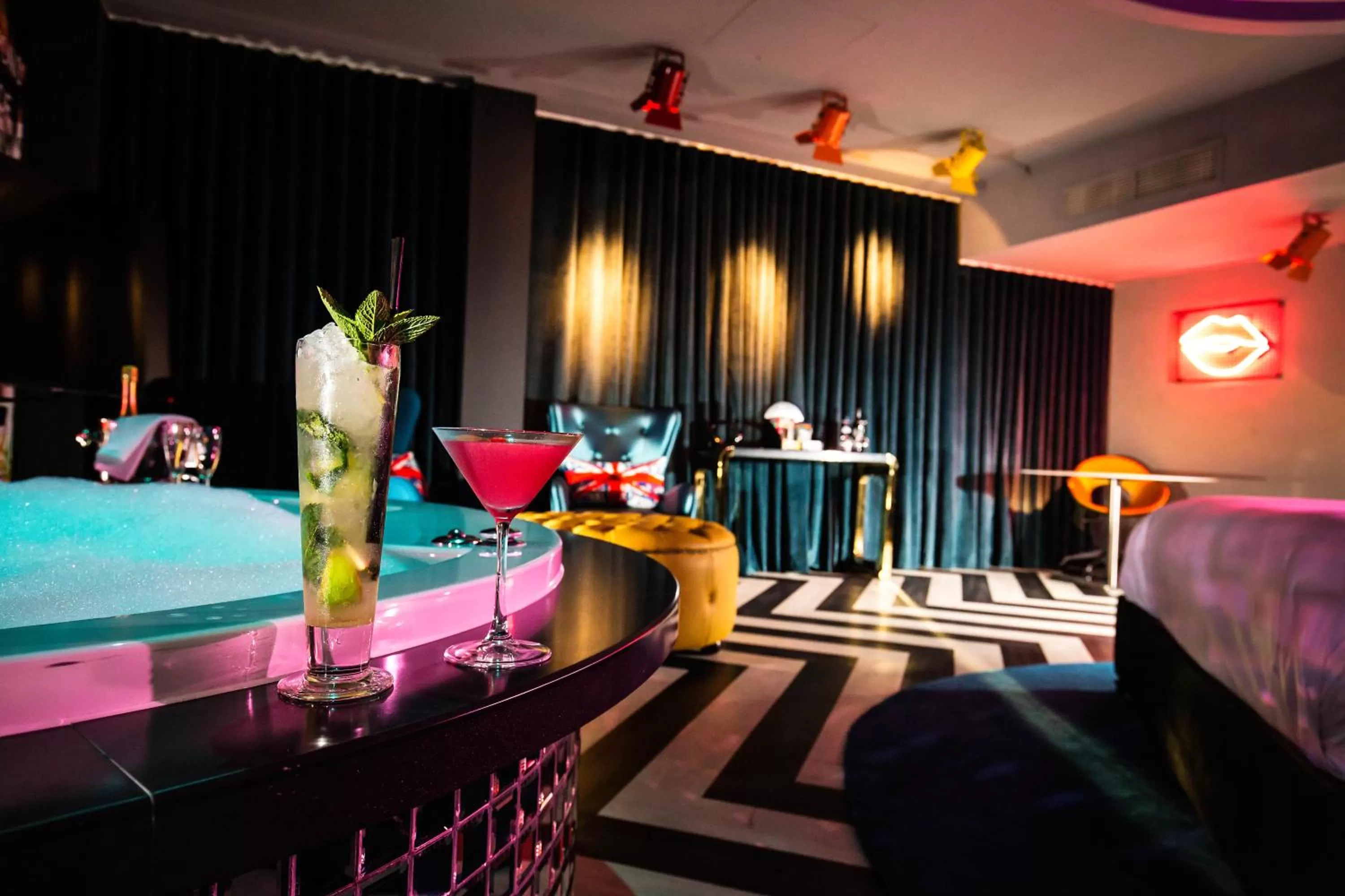 Bathroom in Malmaison Birmingham