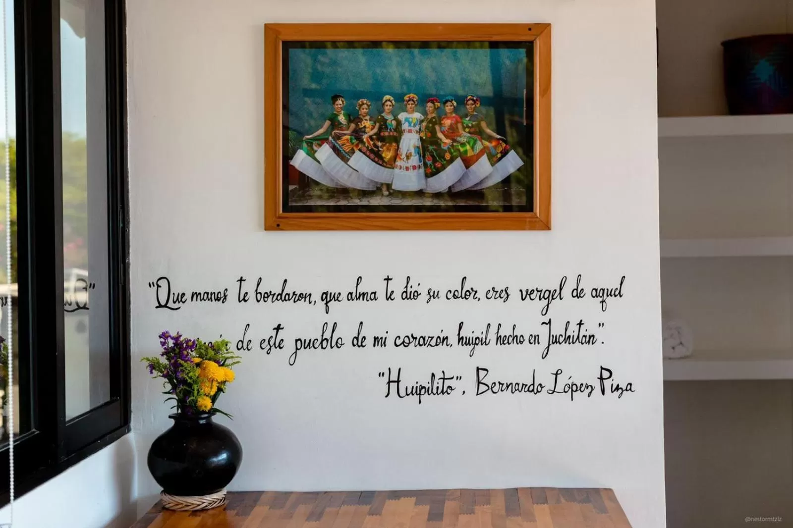 Decorative detail in Cabane Container Boutique Hotel