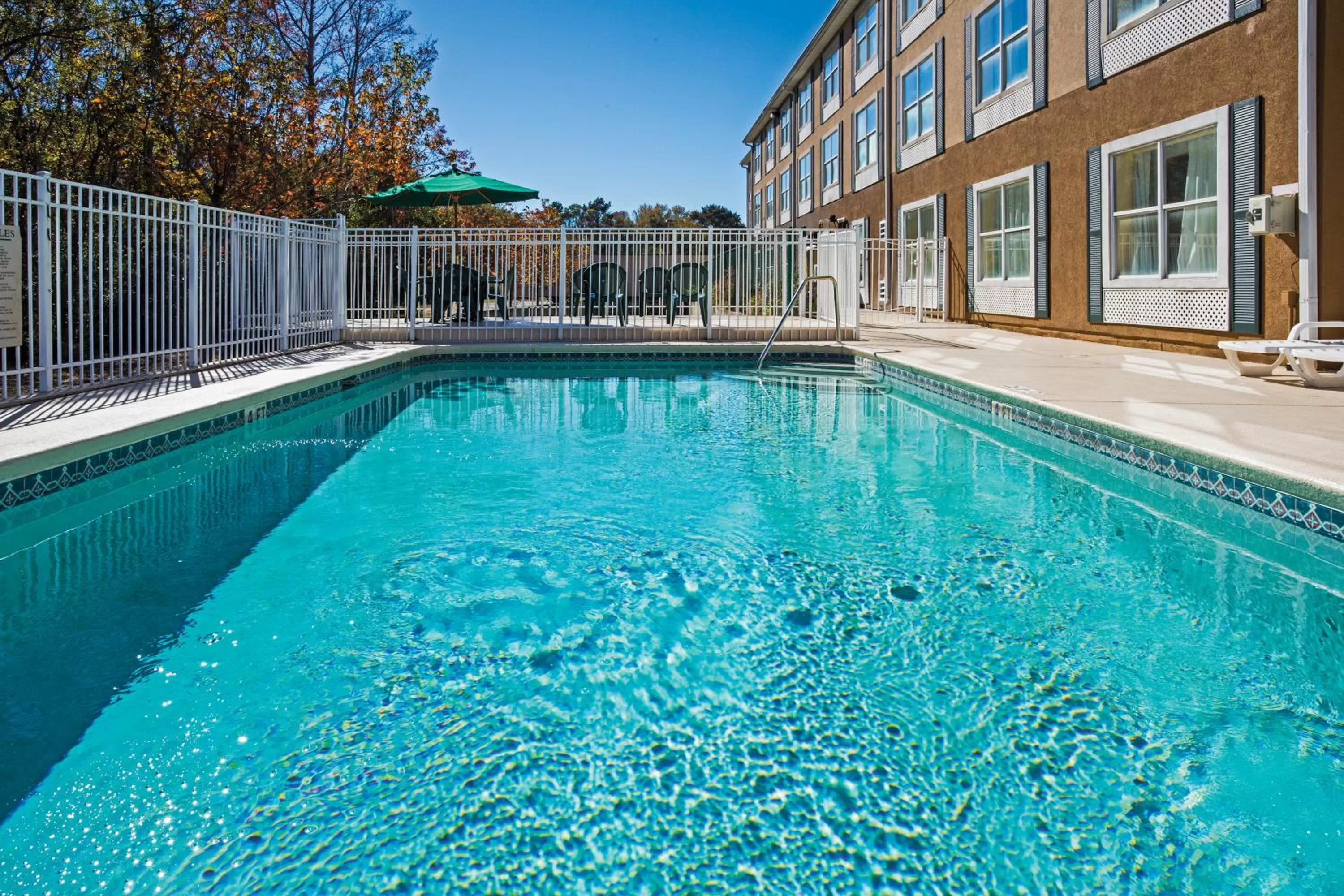 Pool view in Country Inn & Suites by Radisson, Jacksonville, FL