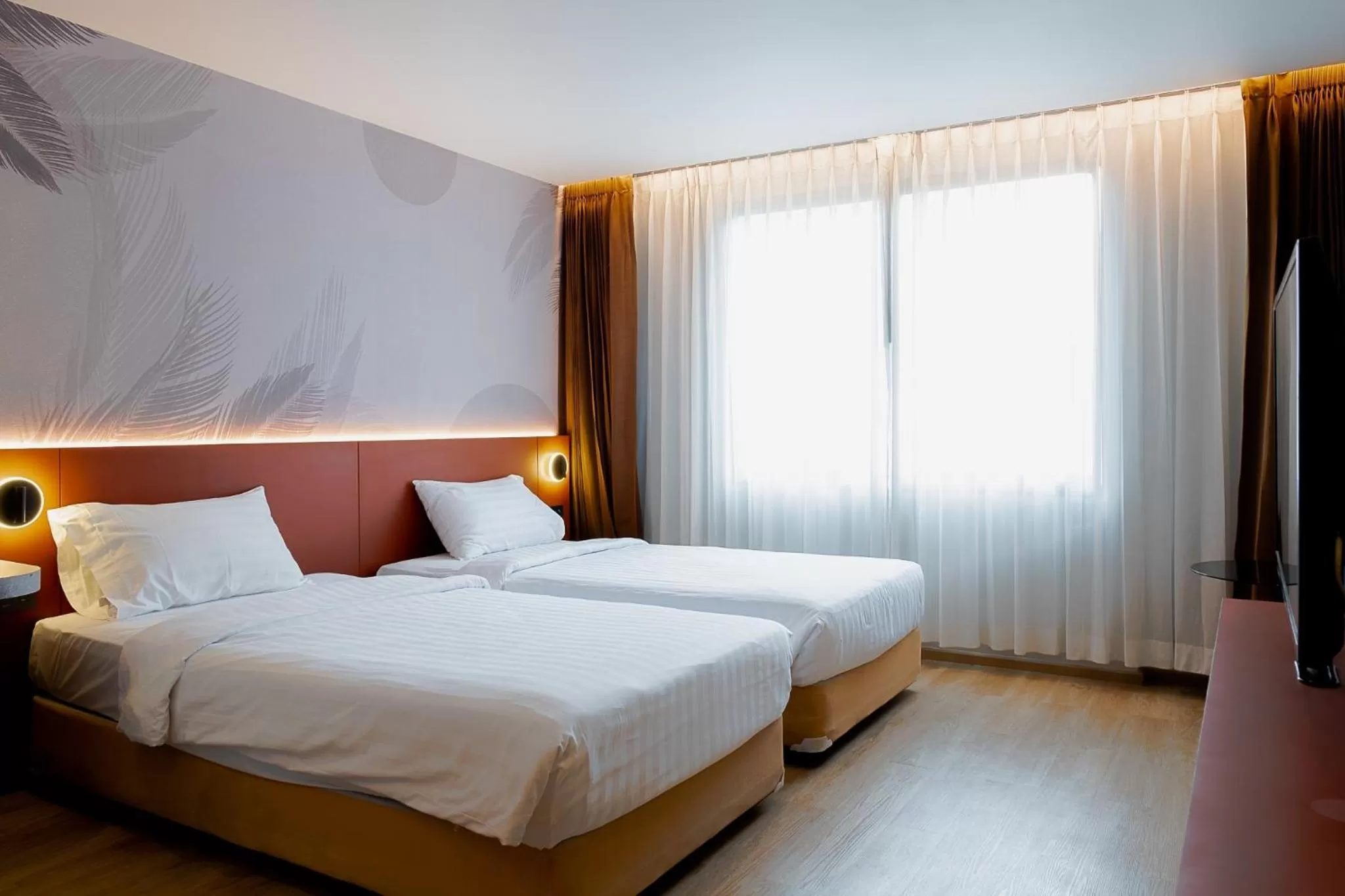 TV and multimedia, Bed in Buri Sriphu Hotel