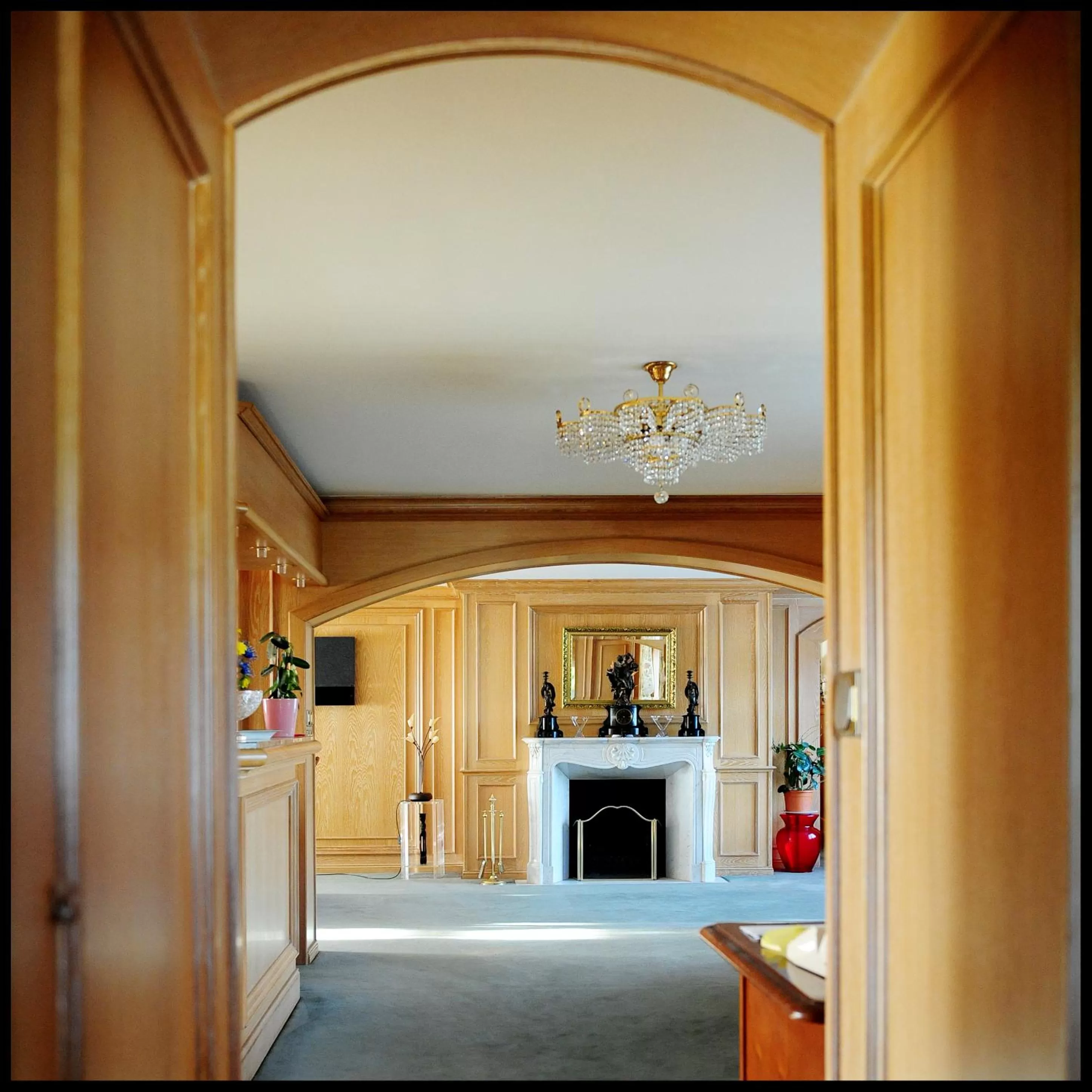 Decorative detail in Ferme Bordbar B&B