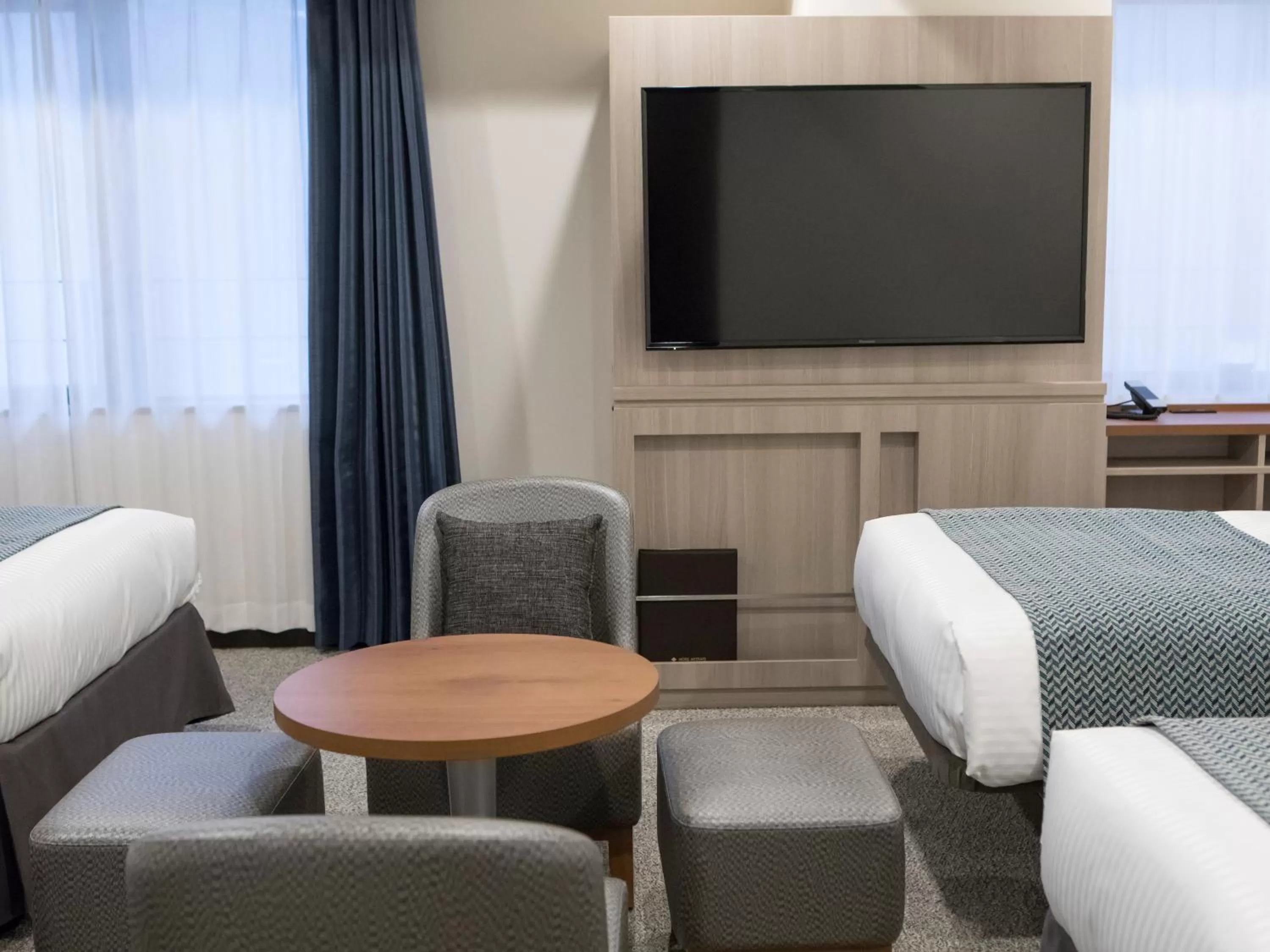 Photo of the whole room, Bed in HOTEL MYSTAYS Midosuji Honmachi