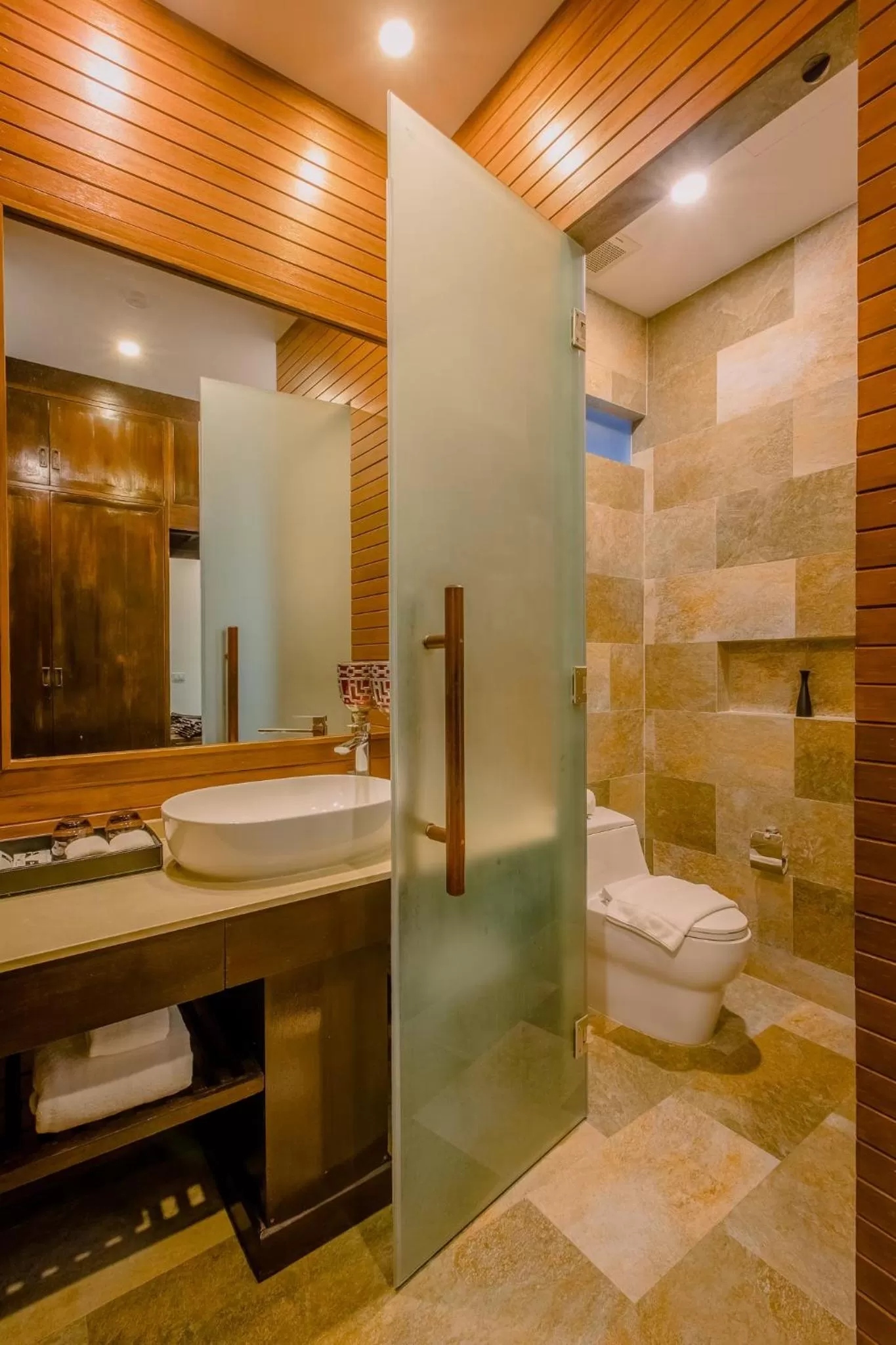 Bathroom in The Privilege Hotel Ezra Beach Club