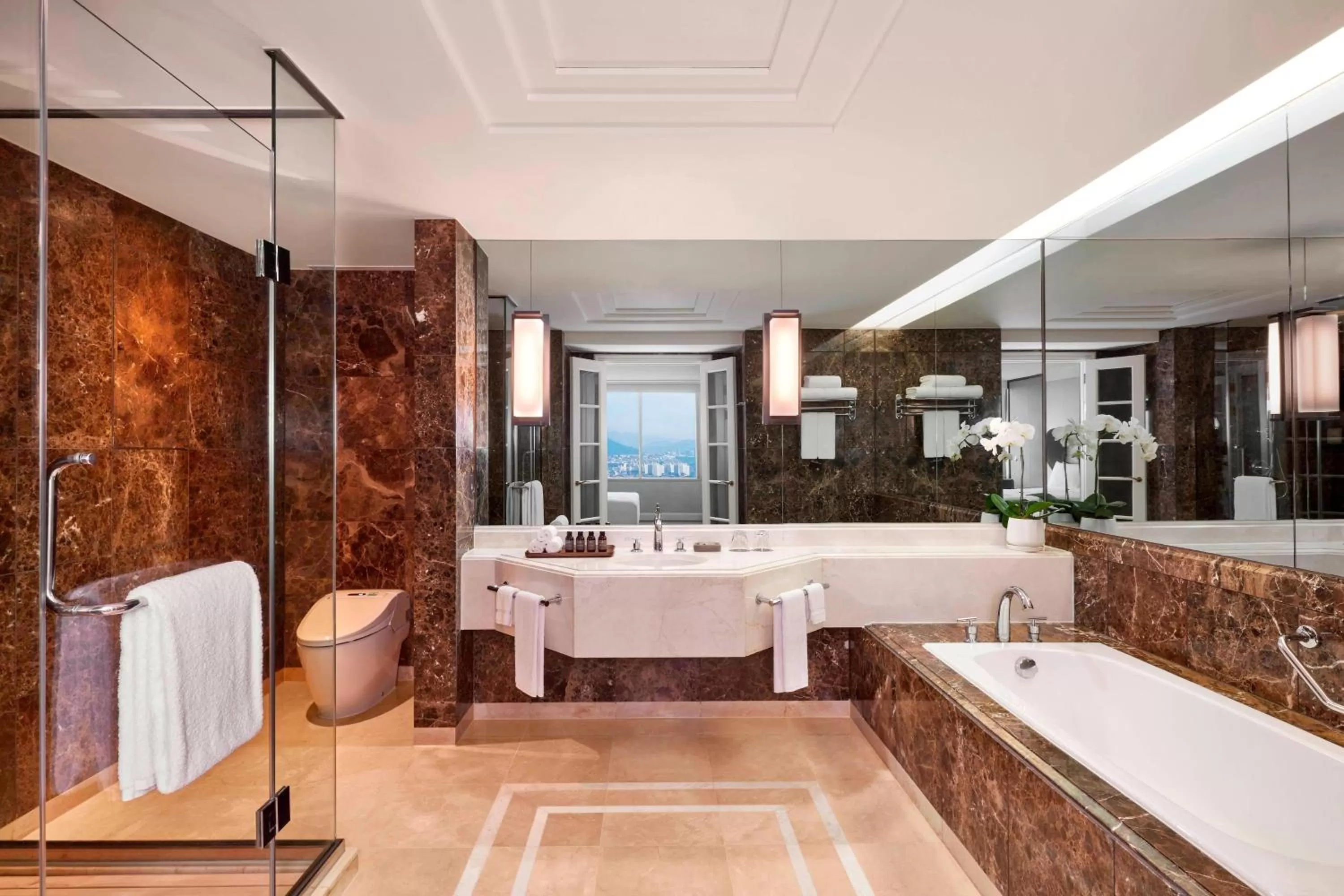 Bathroom in JW Marriott Hotel Seoul