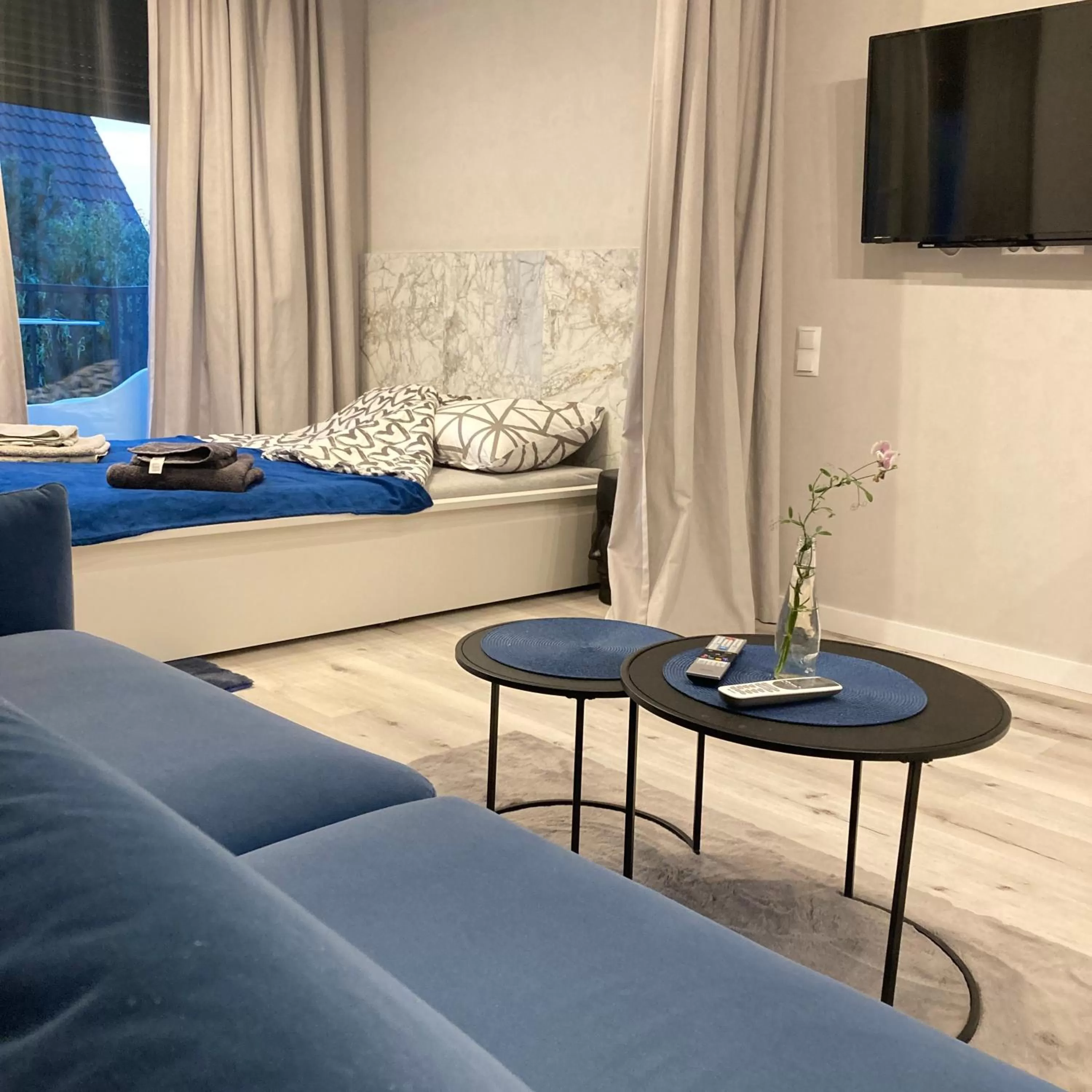 TV and multimedia in Stylowe Apartamenty Plewiska