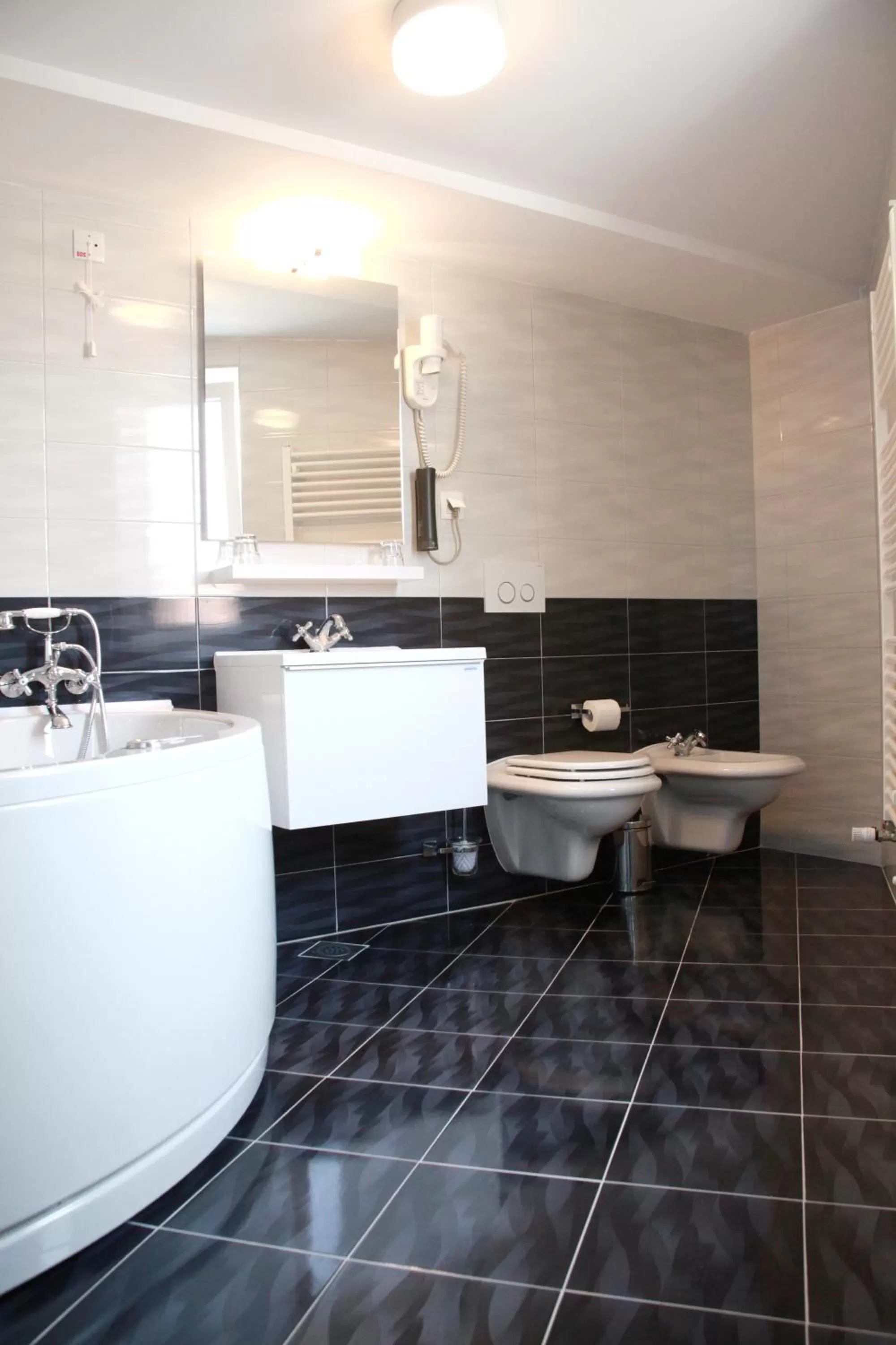 Toilet in Hotel Europa