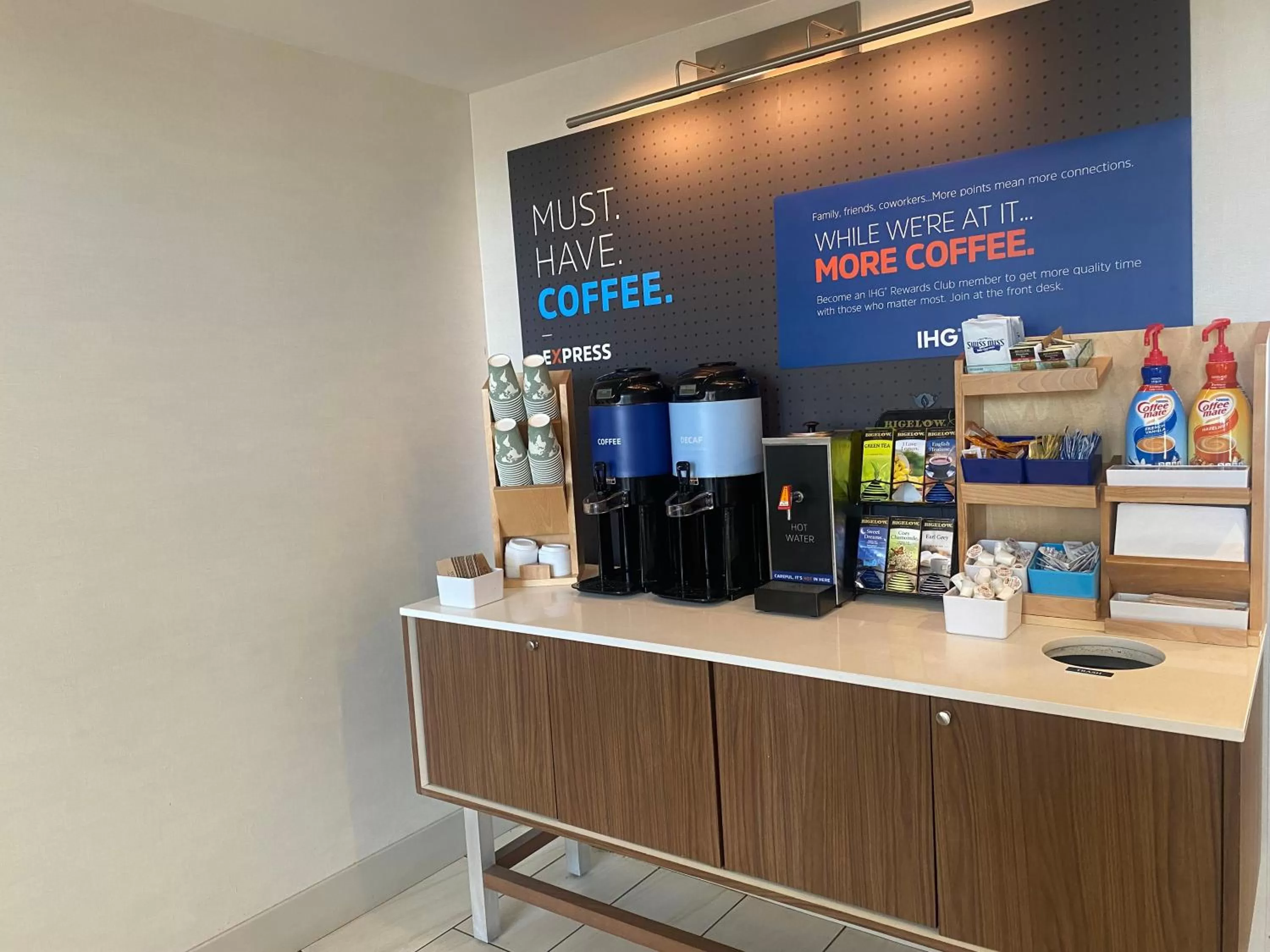 Coffee/tea facilities in Holiday Inn Express Hotel & Suites White River Junction by IHG