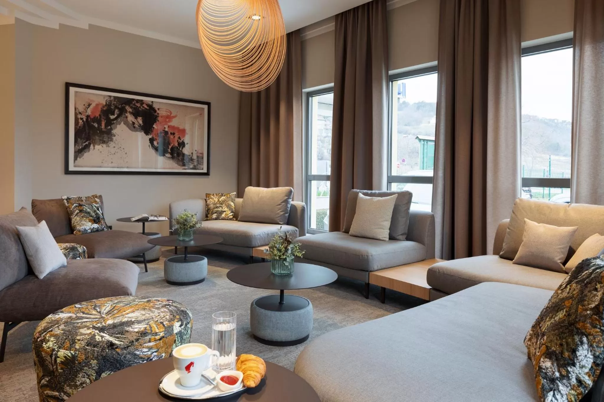 Lobby or reception in Hotel Turmhof