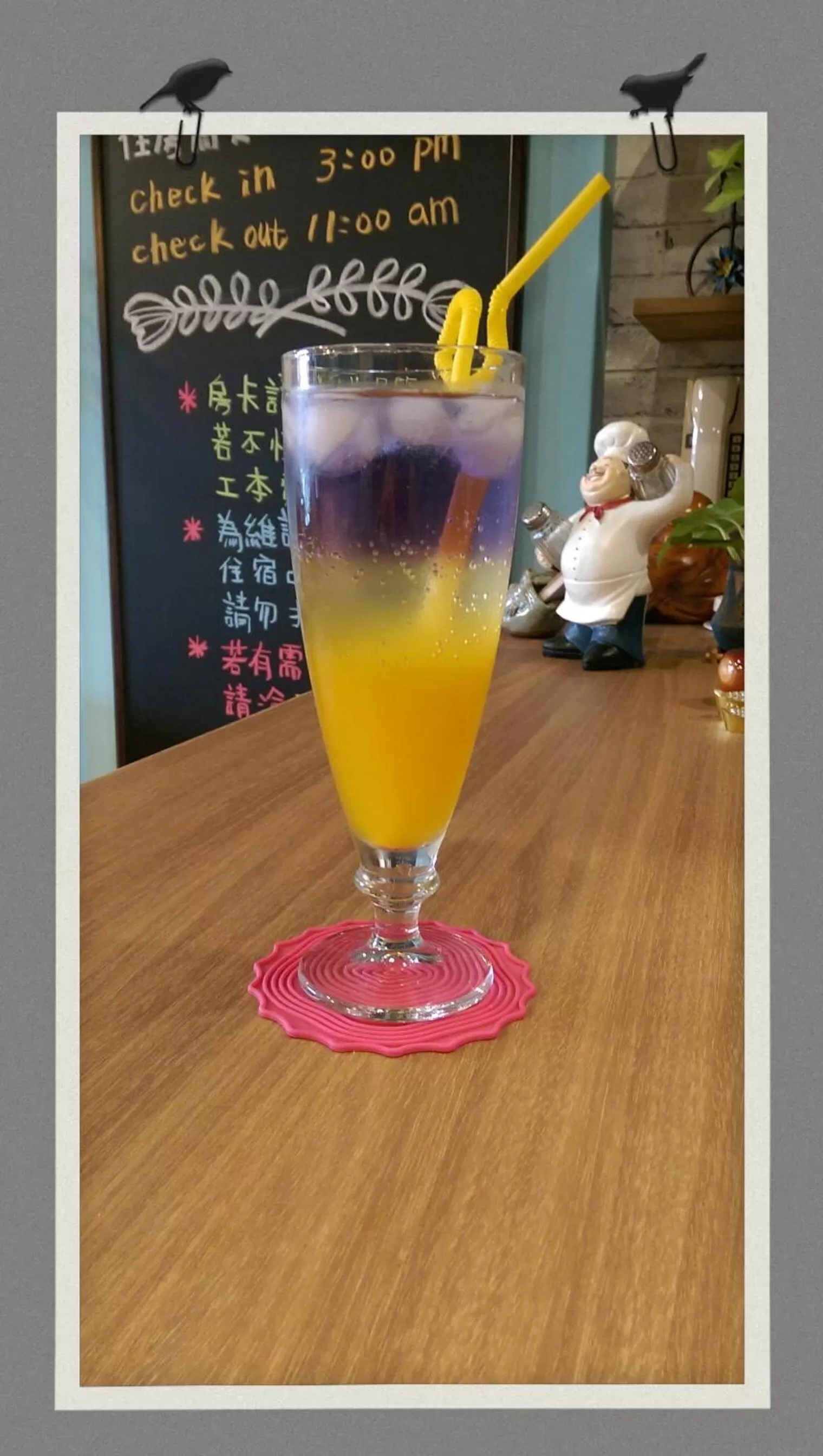 Non alcoholic drinks in Alien B&B