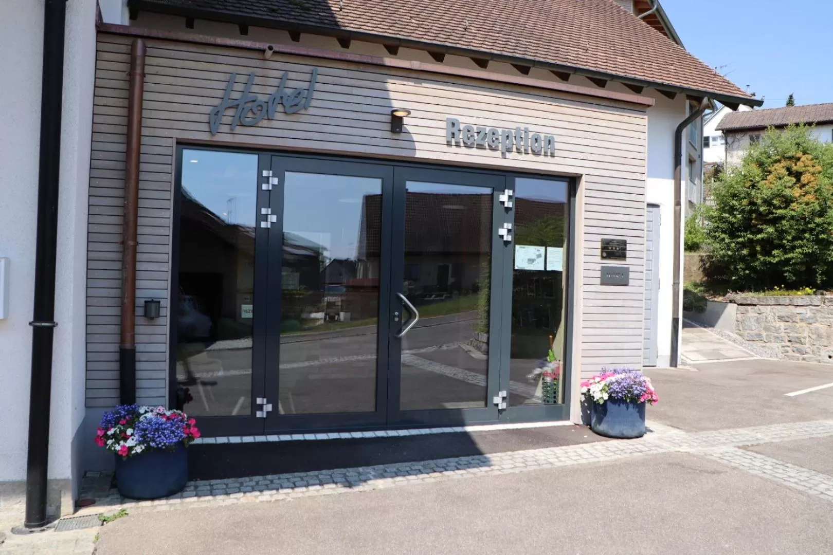 Lobby or reception in Hotel Holzscheiter