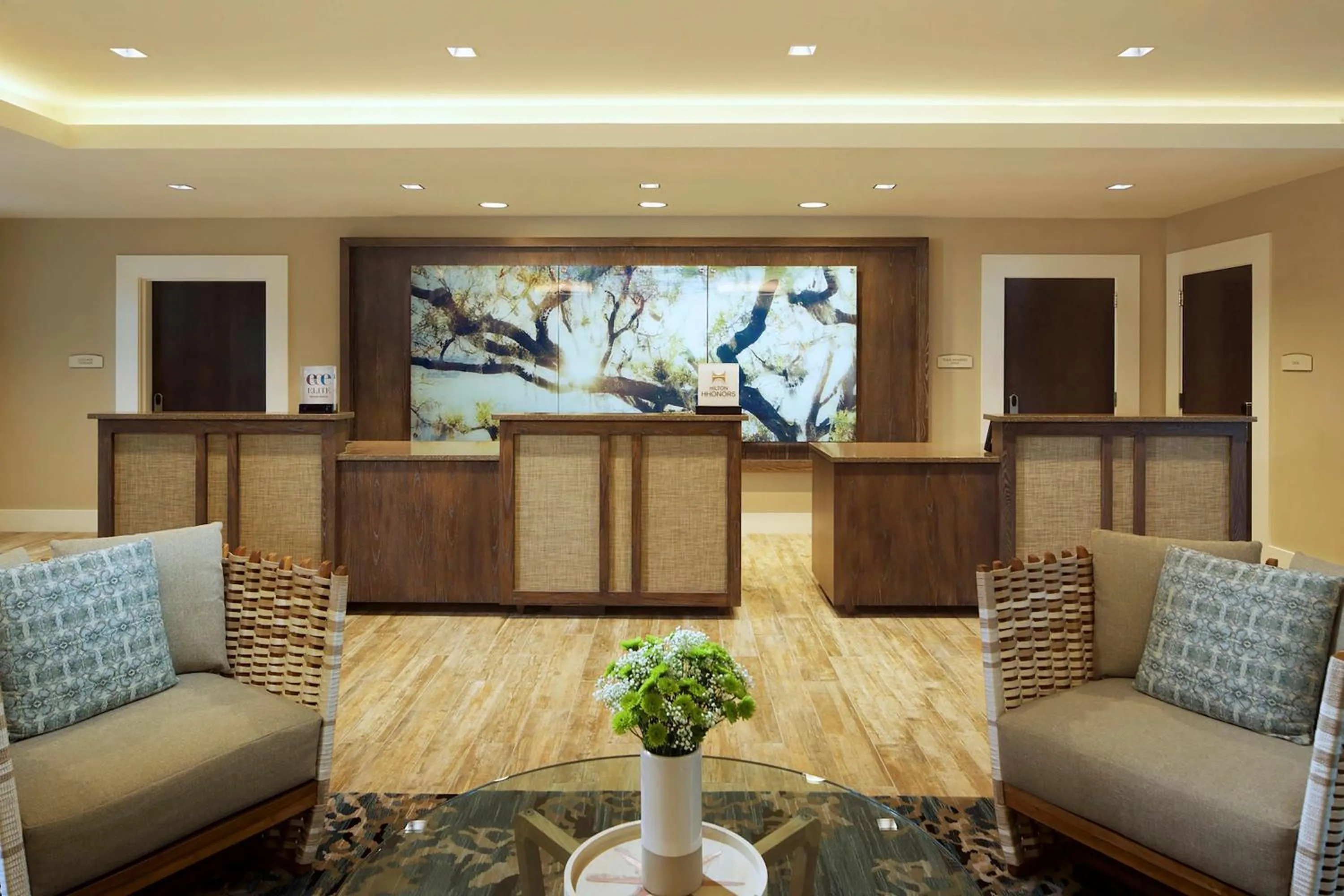 Lobby or reception in Hilton Grand Vacations Club Ocean Oak Resort Hilton Head