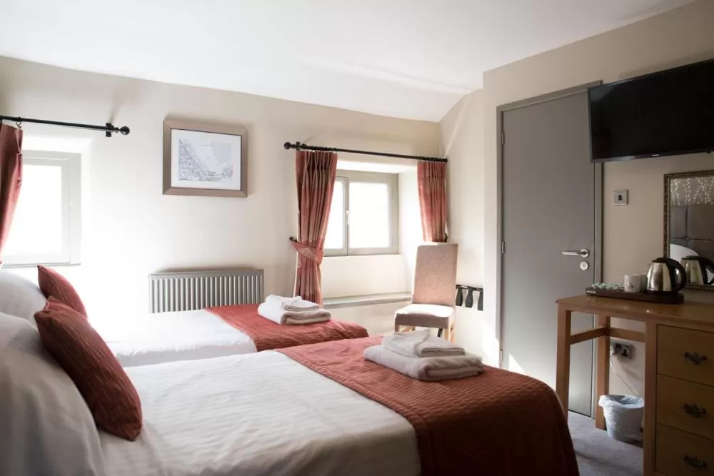 Bed in George & Dragon, Conwy