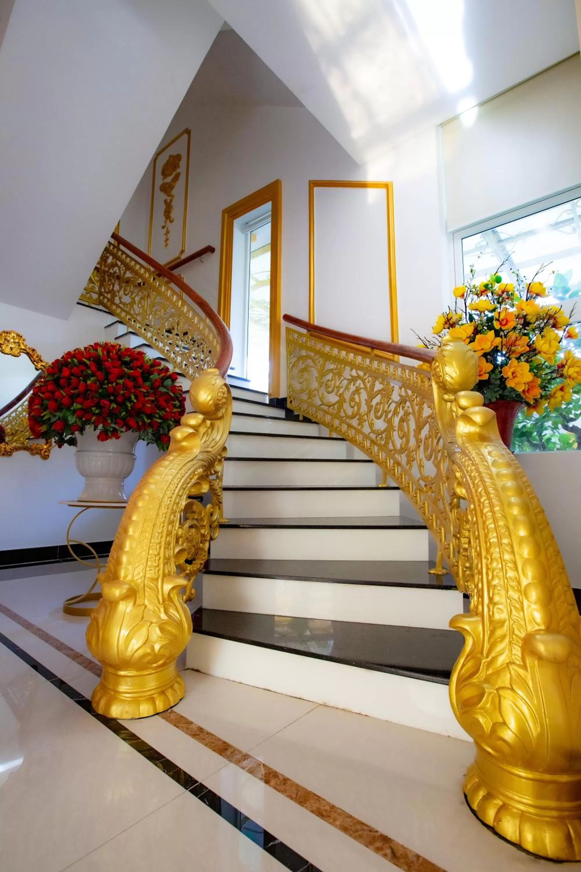 Decorative detail in KING VILLA QUẢNG NGÃI