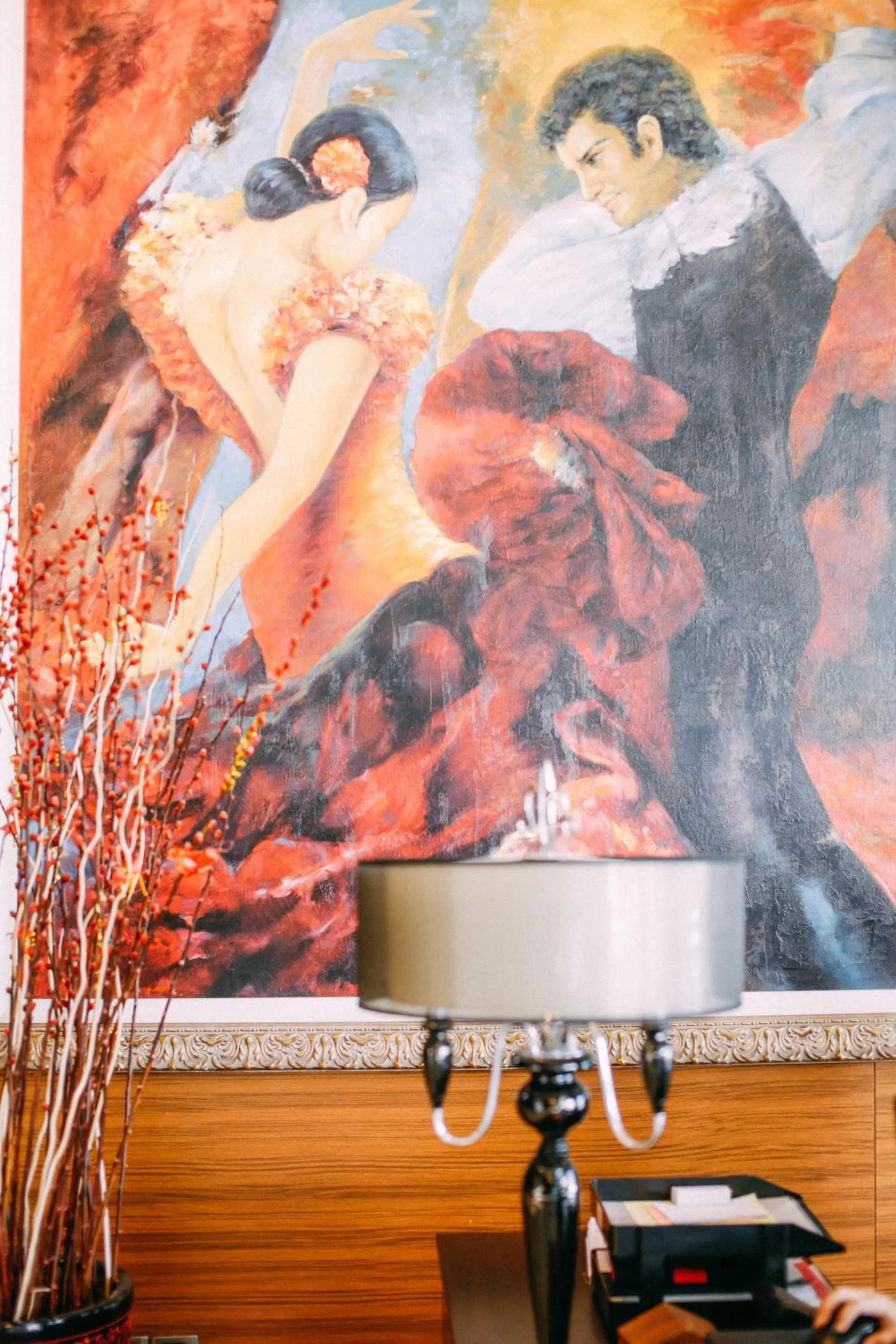 Decorative detail in Hotel Granada Johor Bahru