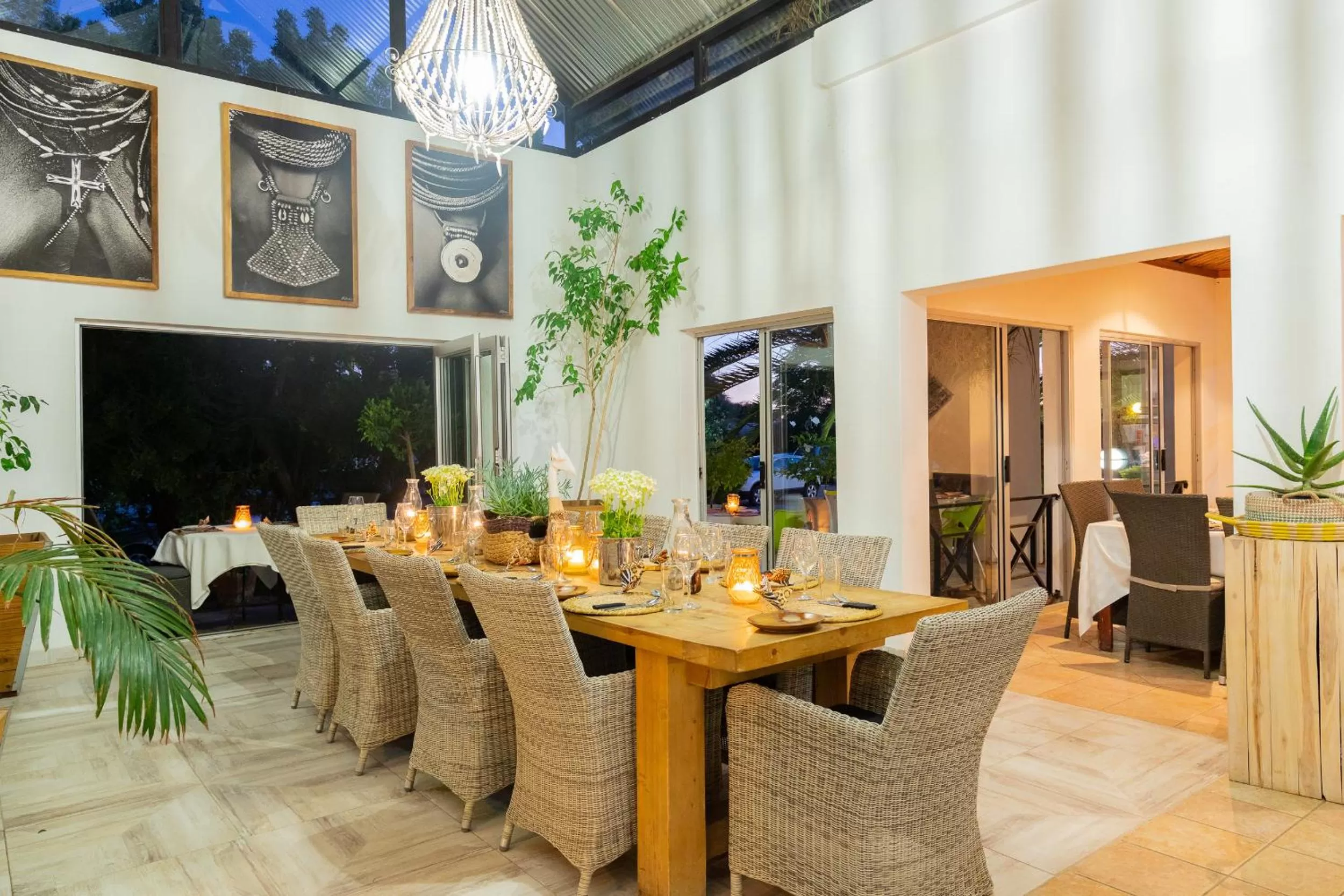 Restaurant/places to eat in Out of Africa Town Lodge