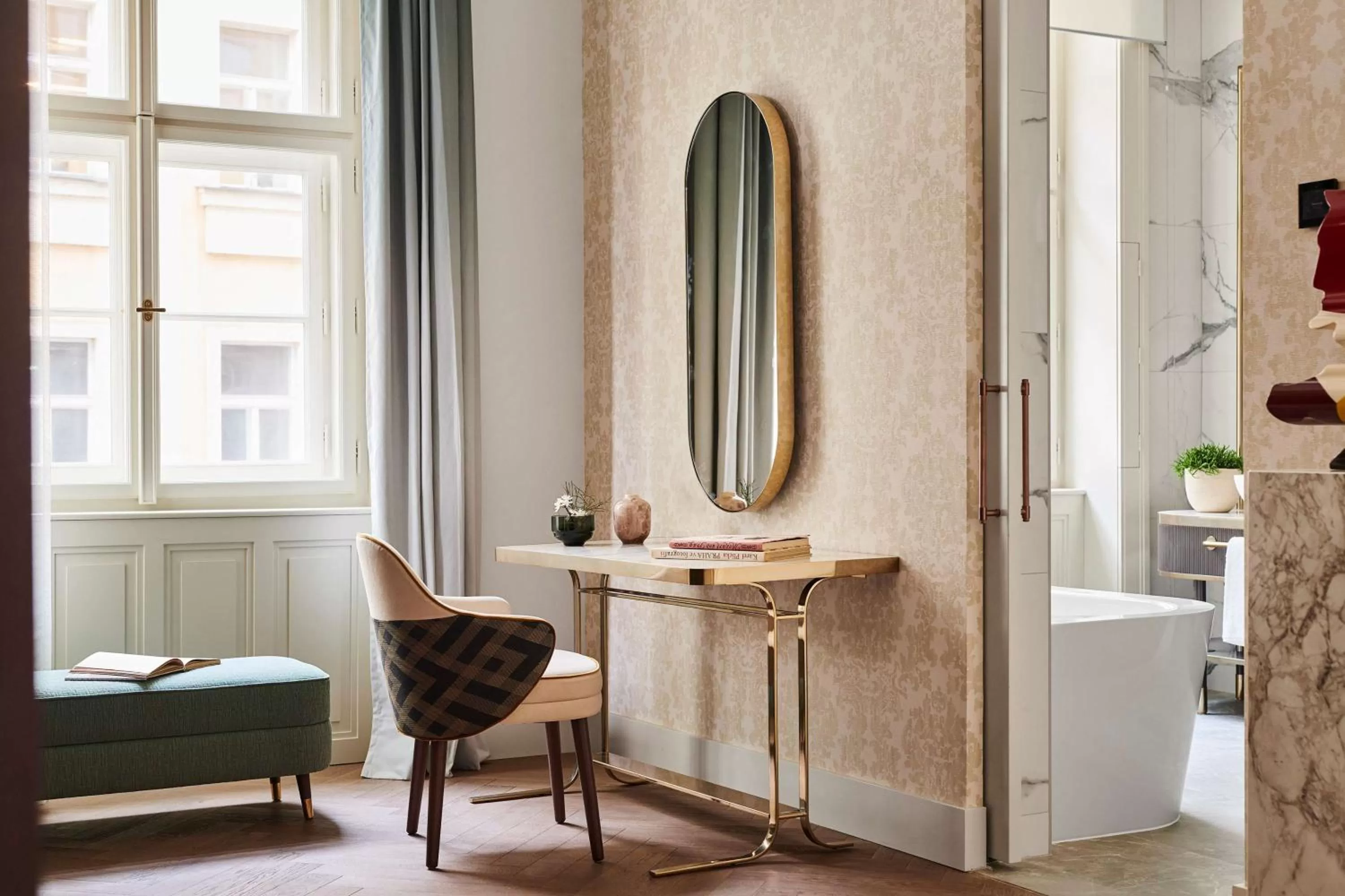 Toilet in Andaz Prague, By Hyatt