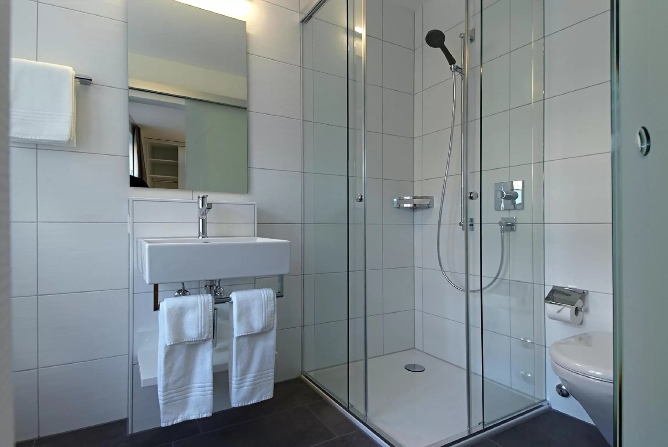 Shower in Gasthof Eisenbahn