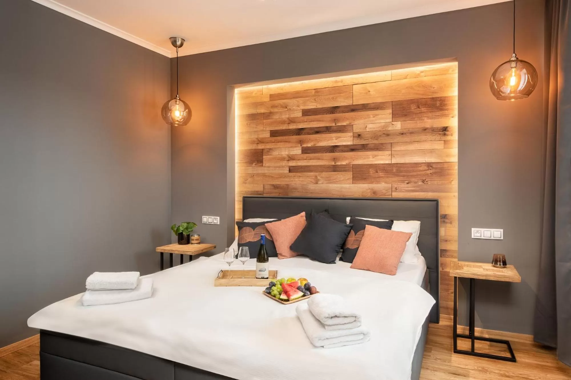 Bedroom, Bed in Wine & Wellness hotel Besední dům