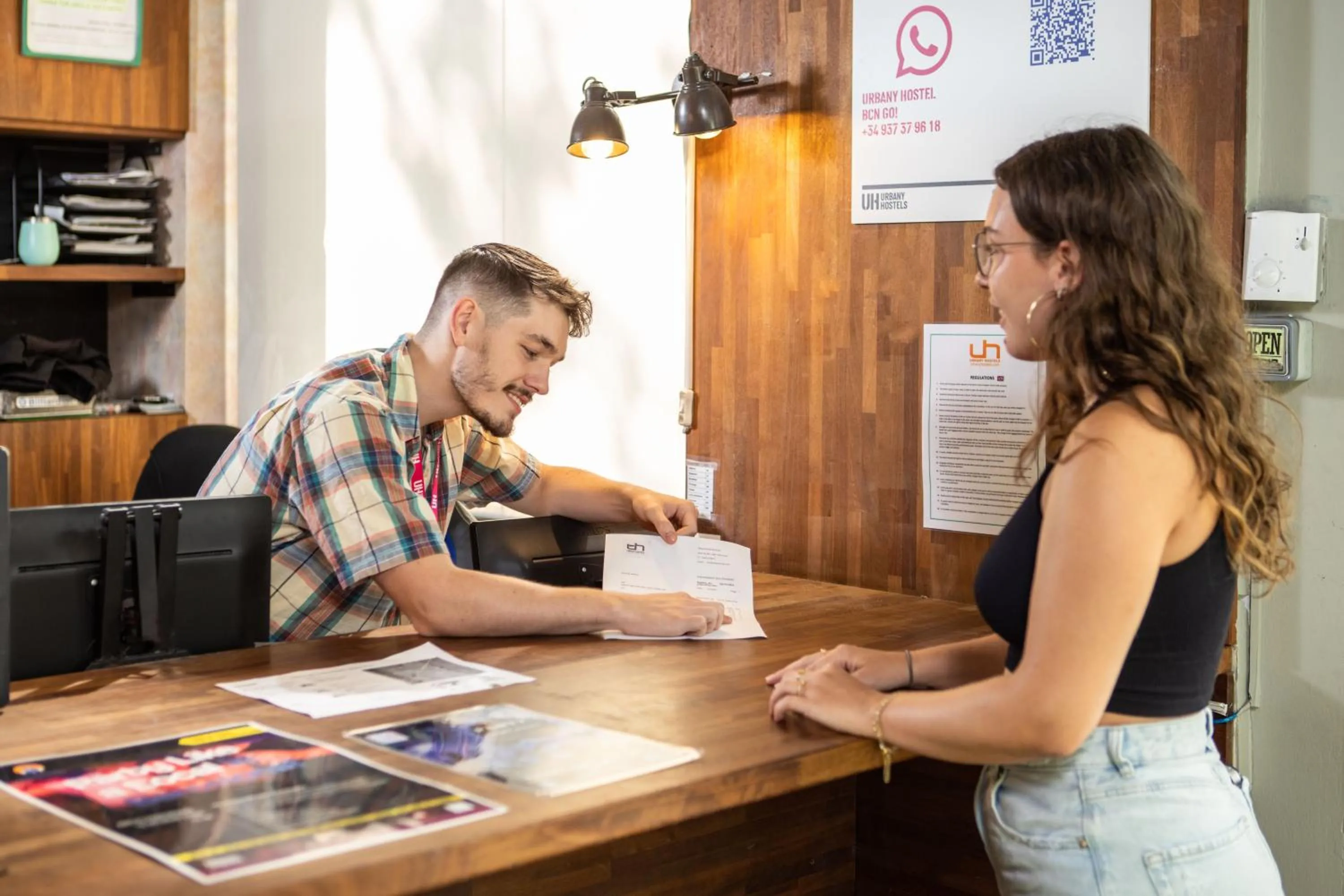 People in Urbany Hostel BCN GO!