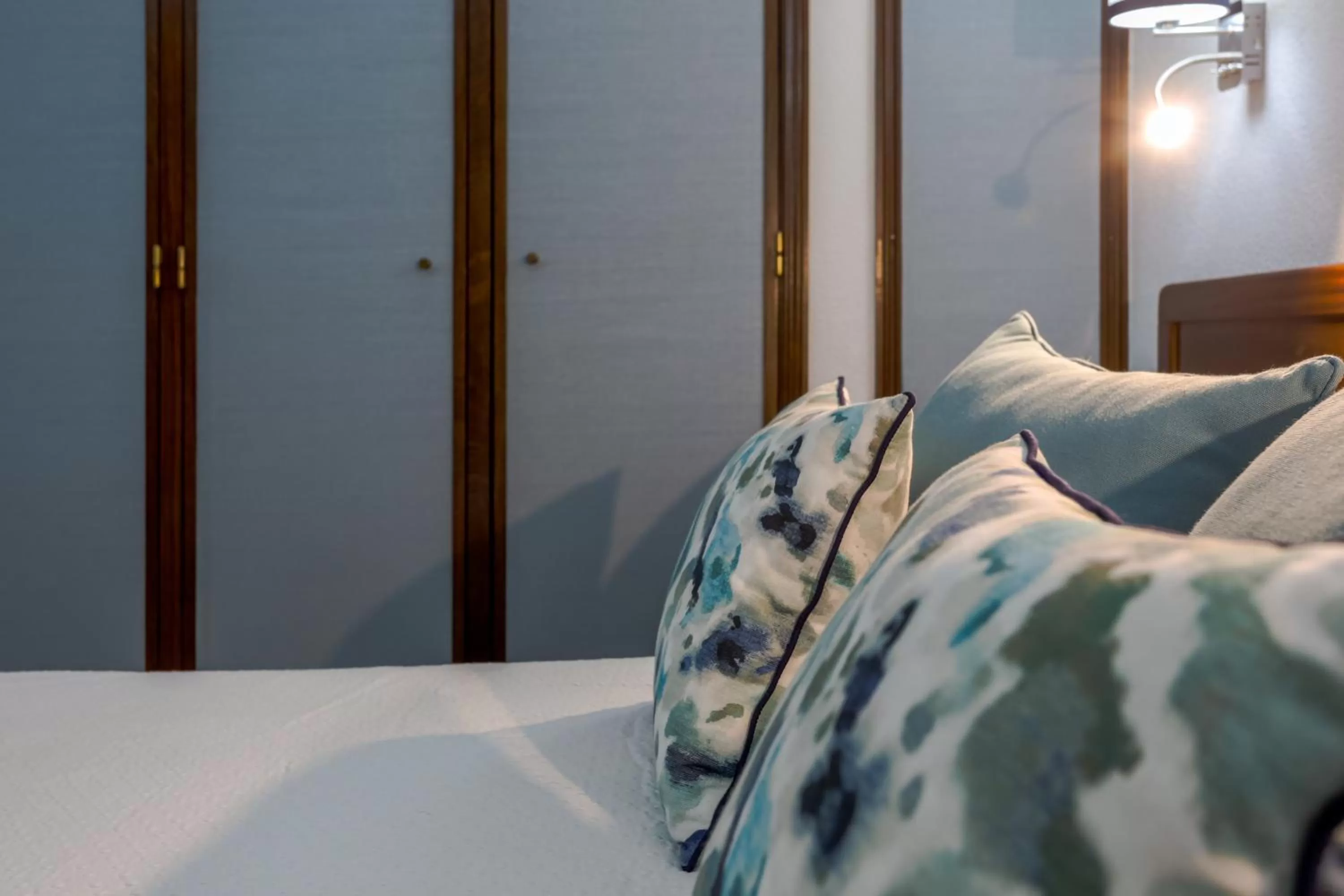 Decorative detail, Bed in Hotel Arangues