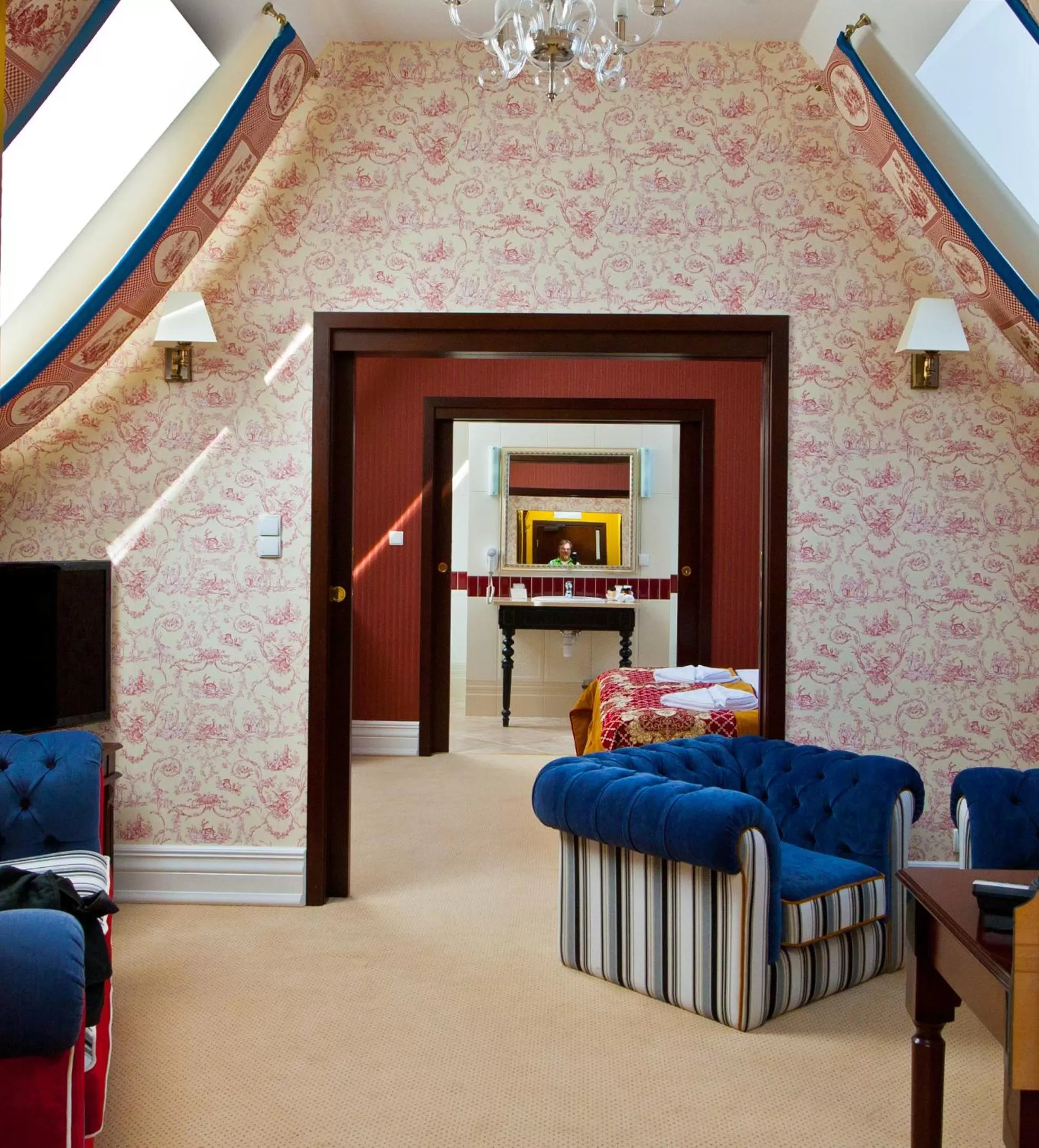 Living room in Hotel St. Bruno