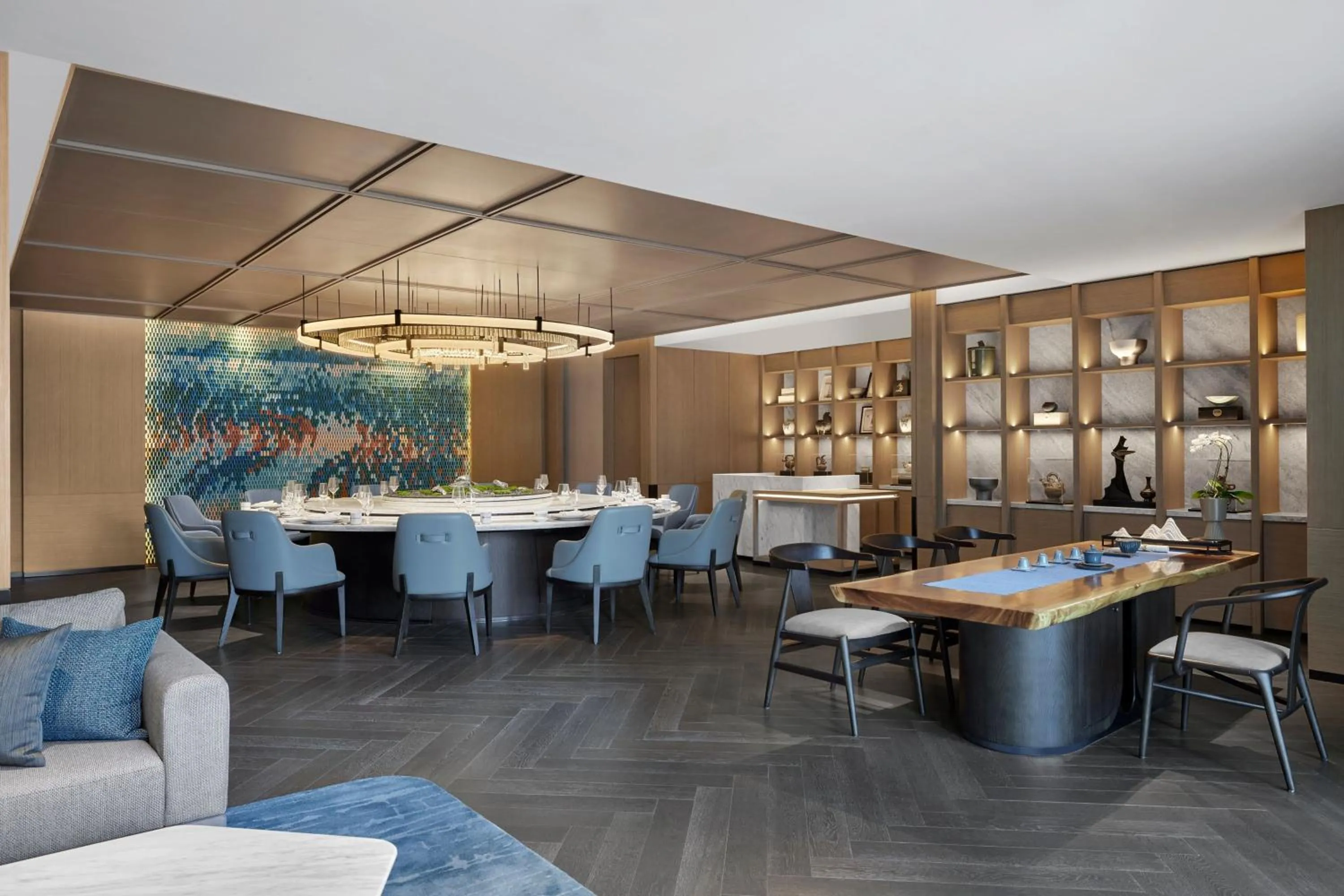 Restaurant/places to eat in Changzhou Marriott Hotel Jintan