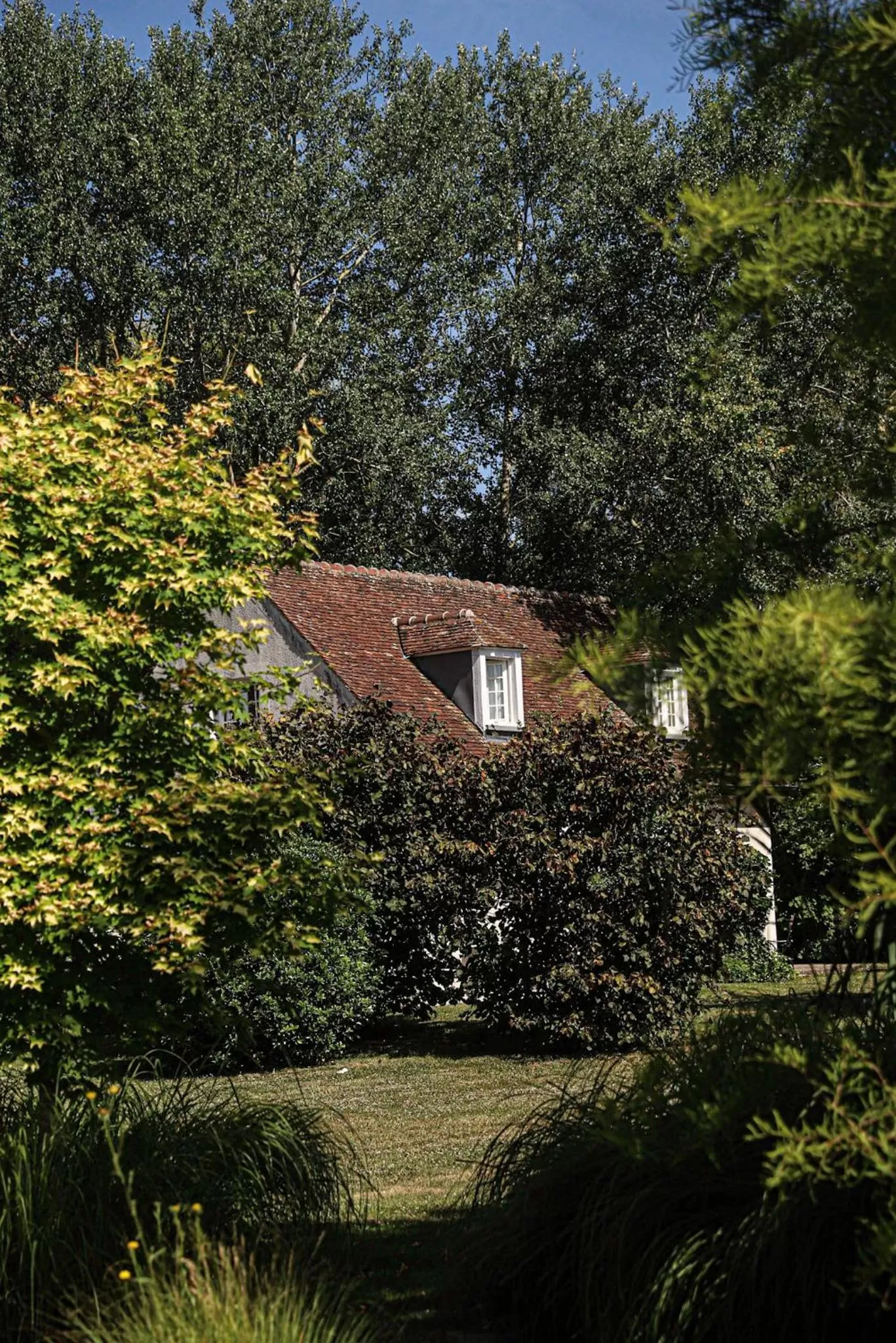 Garden in Domaine de Bellevue, The Originals Relais