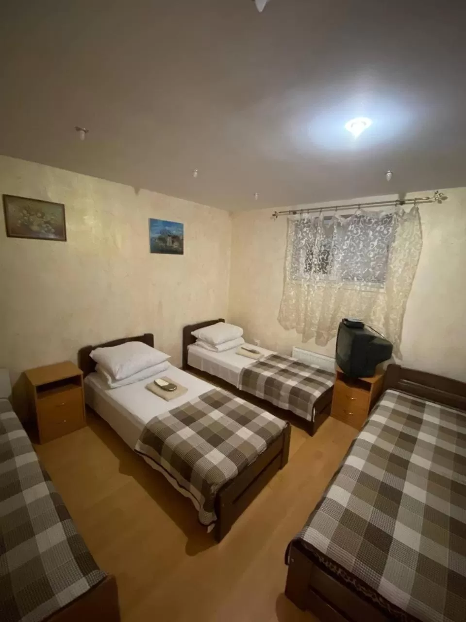 Bed in Inn Khlibodarskiy