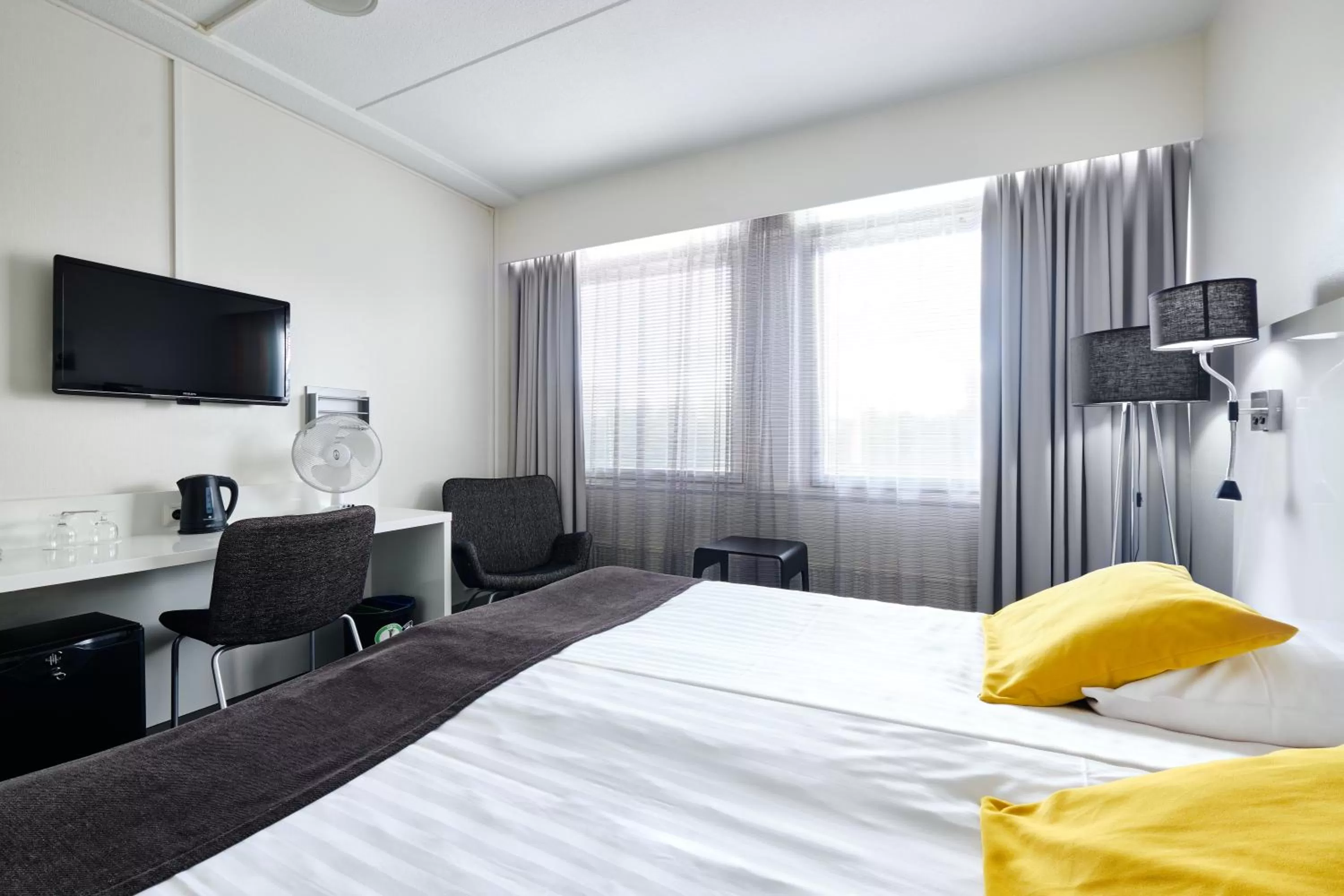 Bed in GreenStar Hotel Lahti