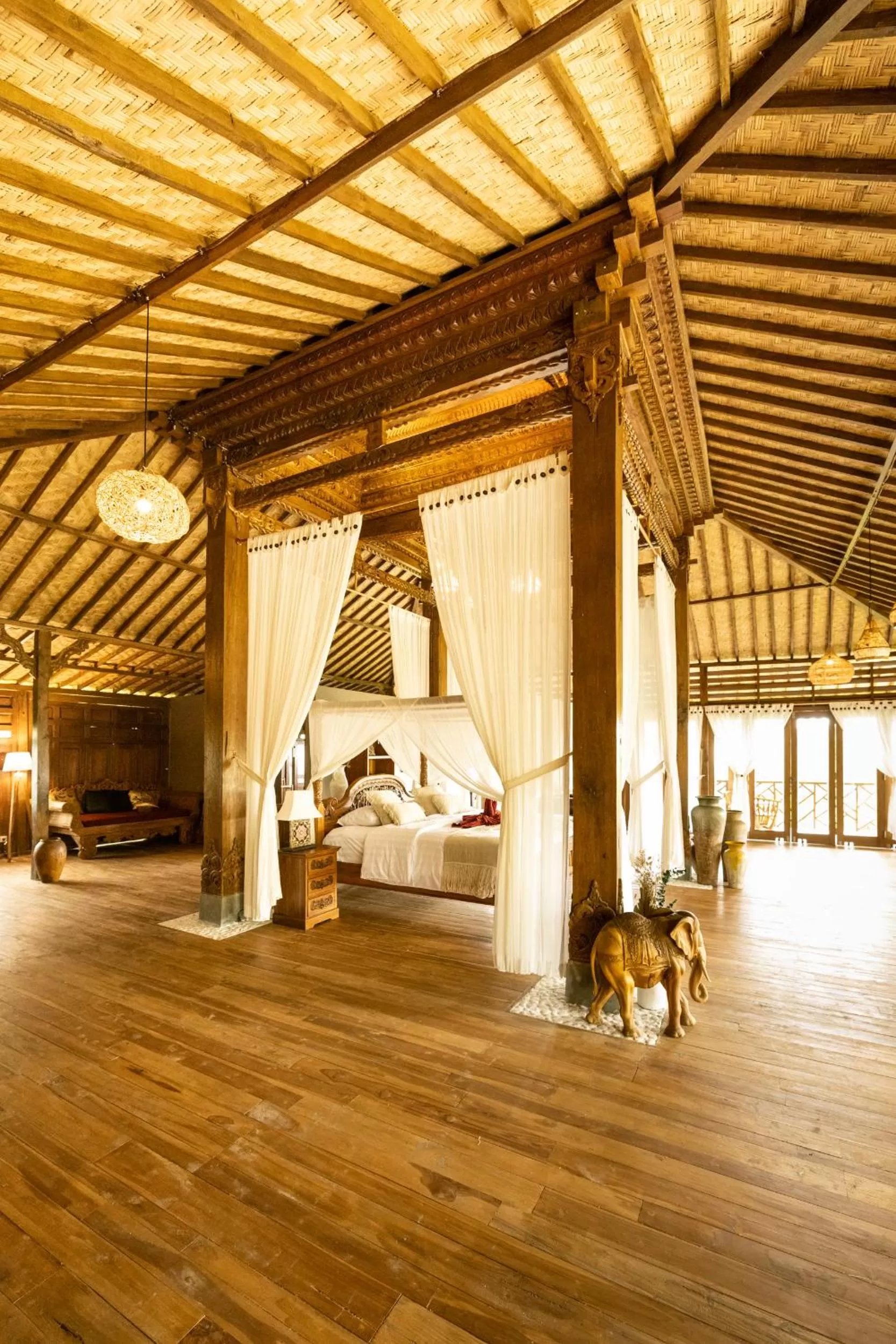 Bedroom in Tanah Damai Hotel