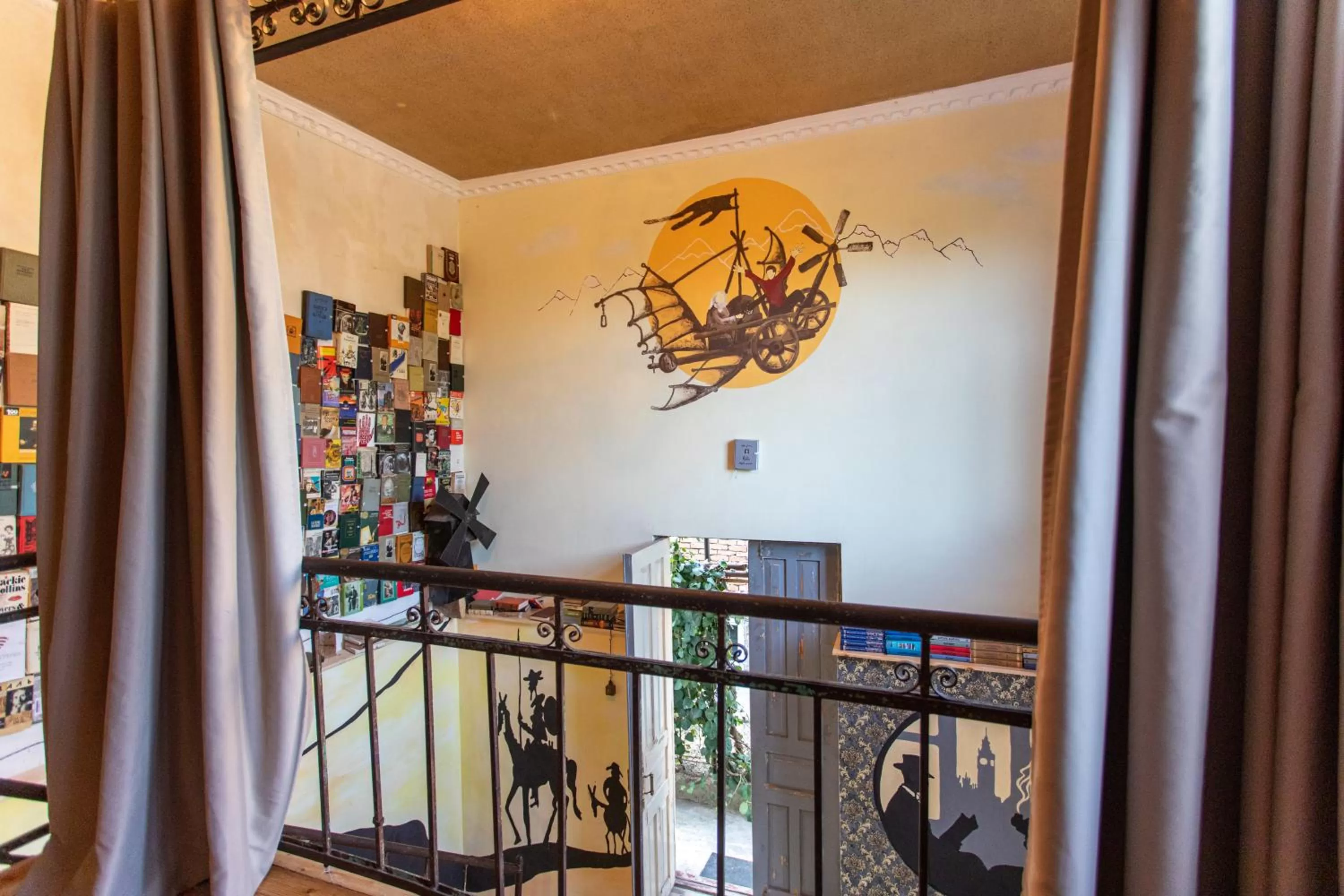 Living room in Book Hotel